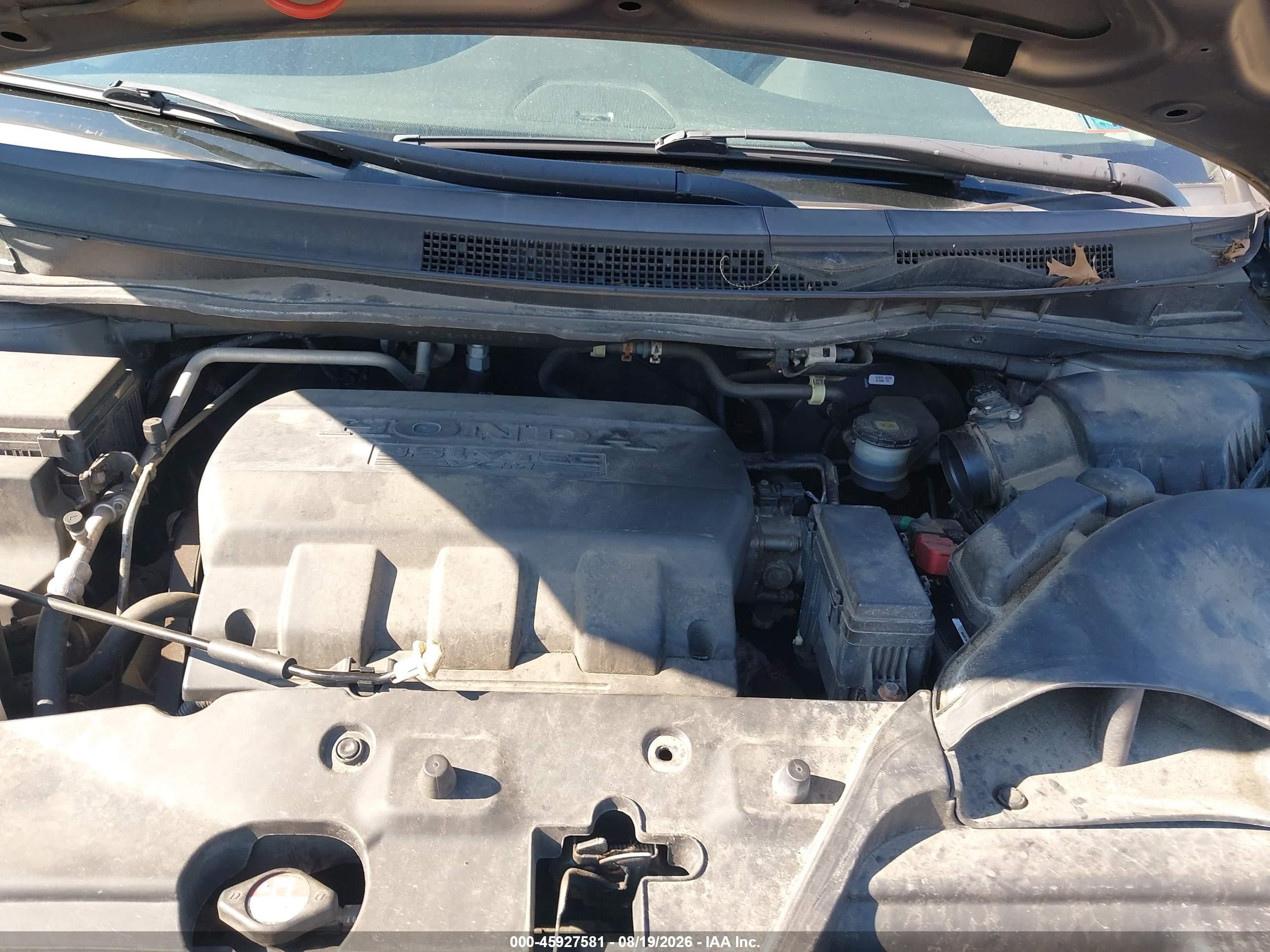 2013 Honda Odyssey Ex-l Gray vin: 5FNRL5H66DB017803