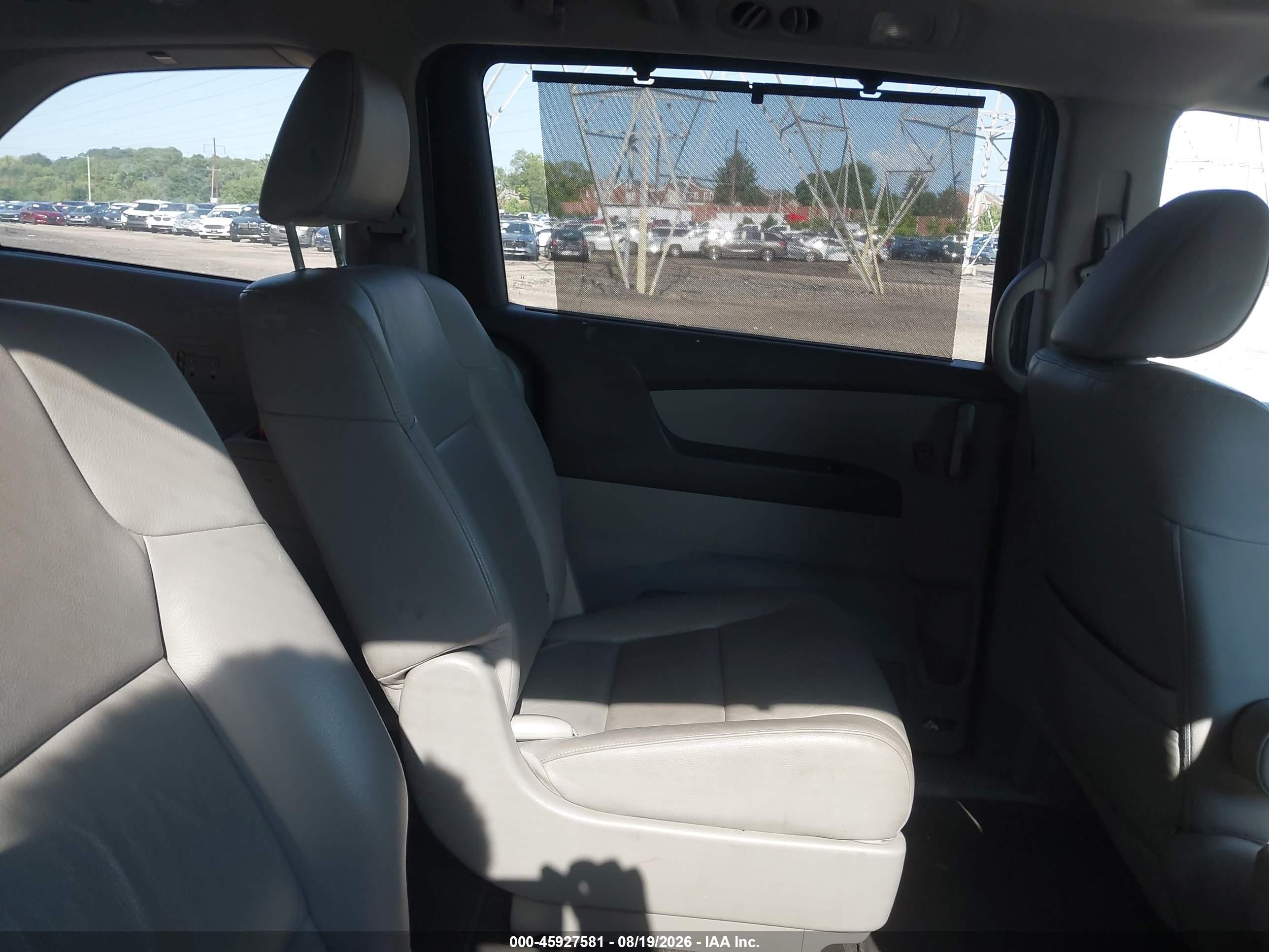 2013 Honda Odyssey Ex-l Gray vin: 5FNRL5H66DB017803