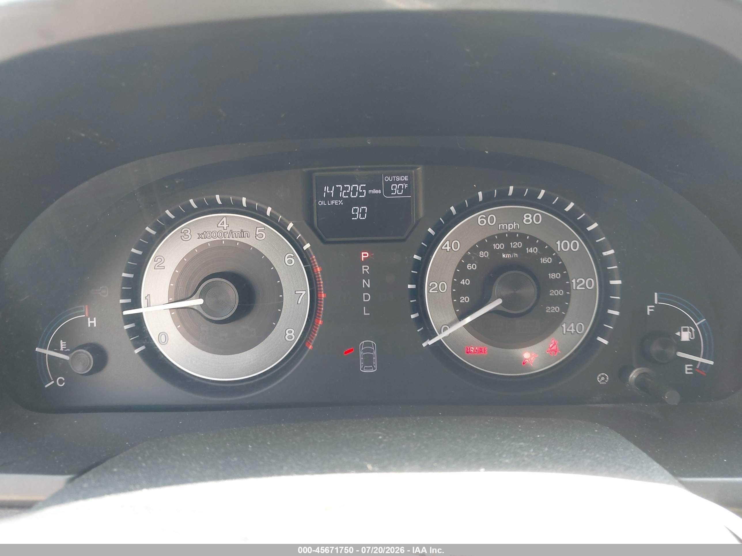 2013 Honda Odyssey Ex-l Gray vin: 5FNRL5H66DB030437