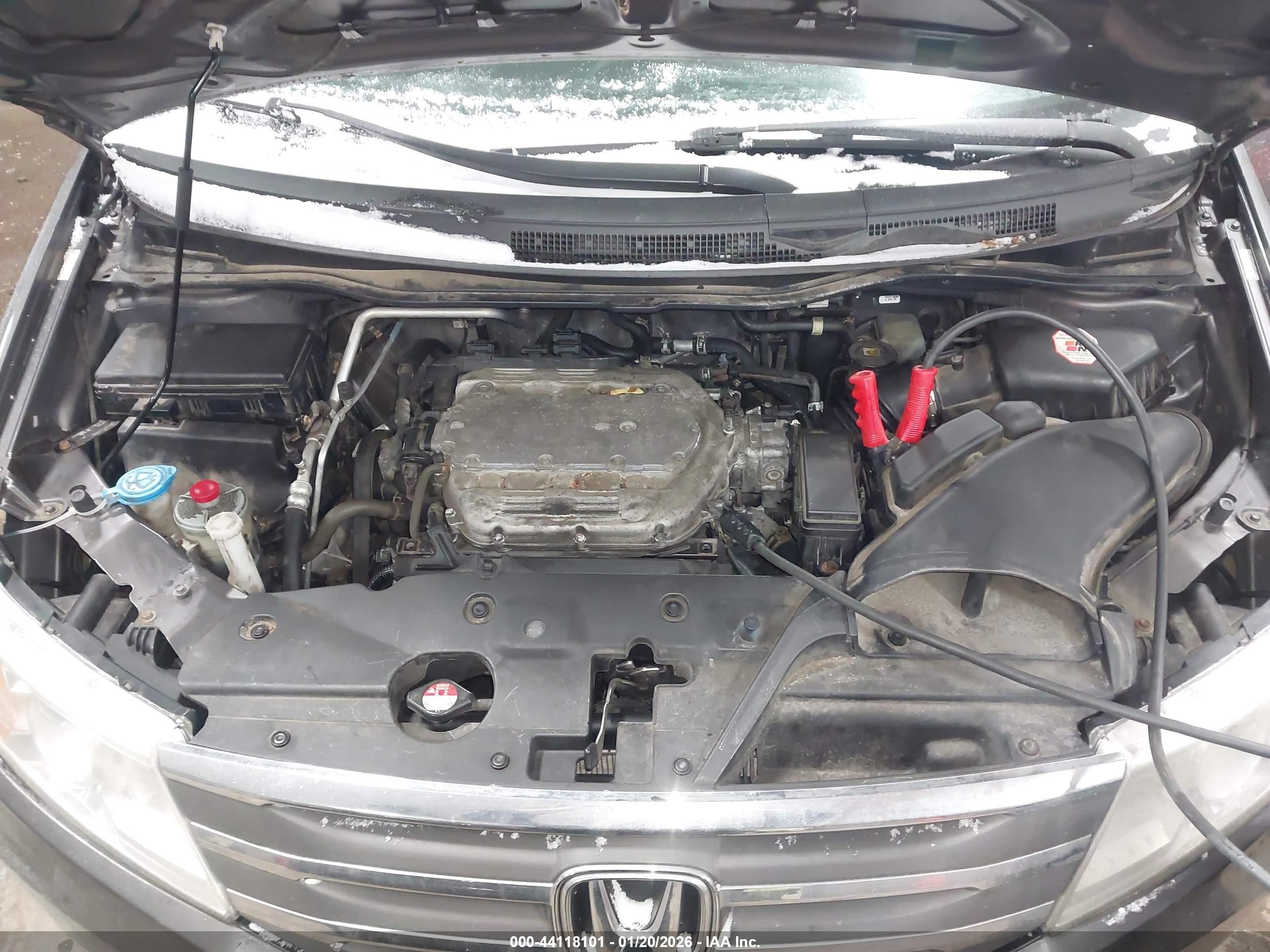 2013 Honda Odyssey Ex-l Gray vin: 5FNRL5H66DB030440