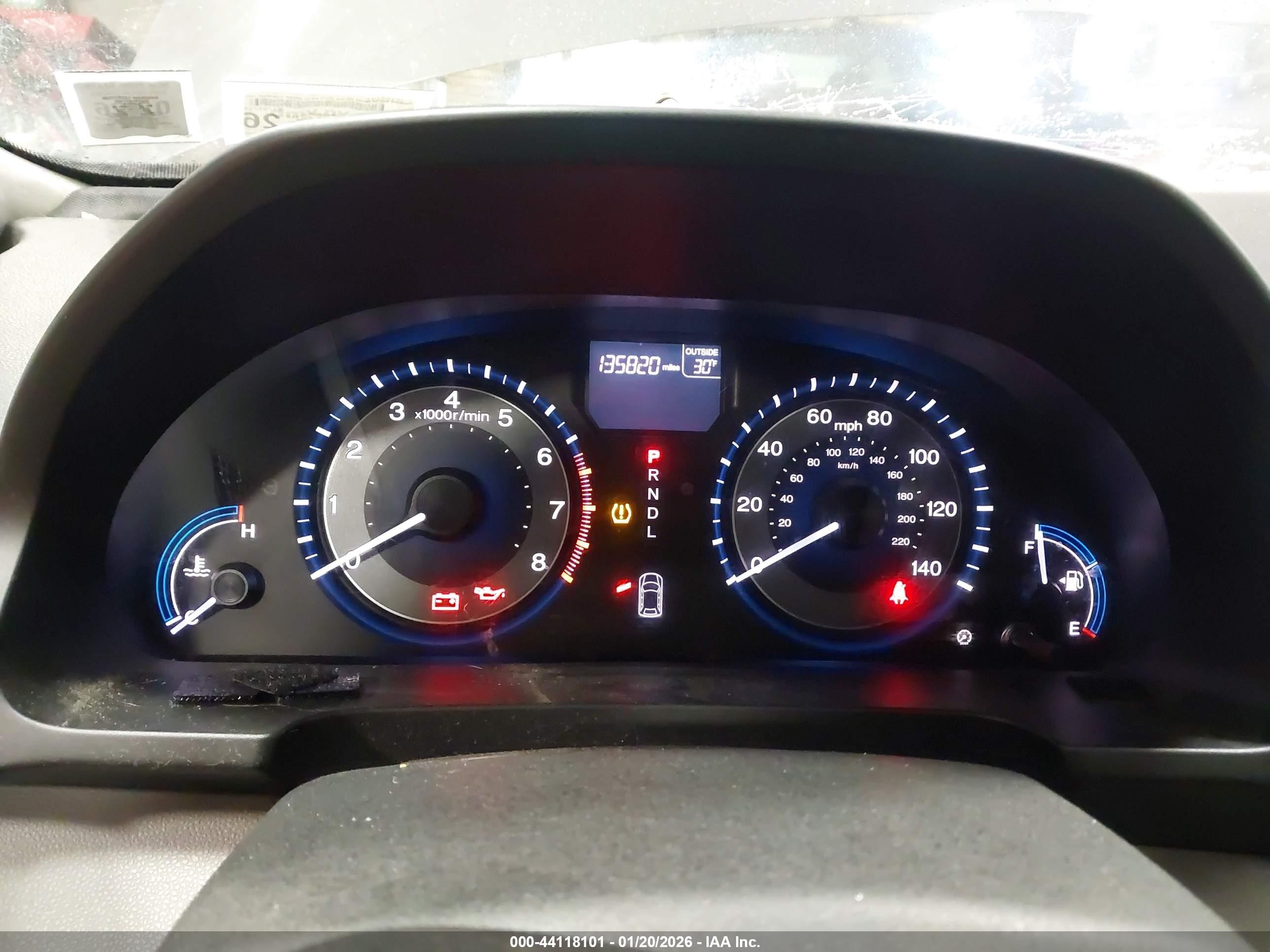 2013 Honda Odyssey Ex-l Gray vin: 5FNRL5H66DB030440