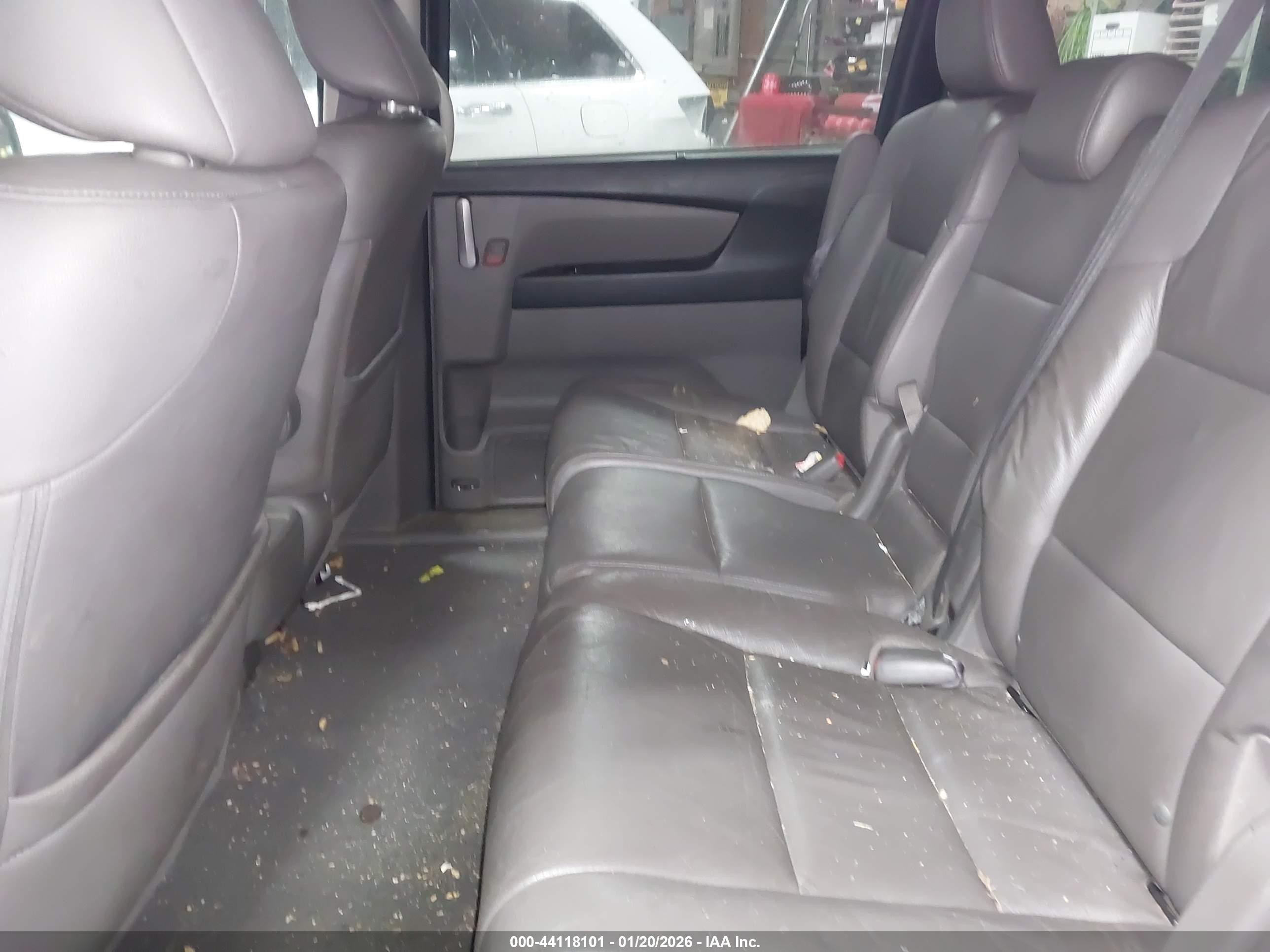 2013 Honda Odyssey Ex-l Gray vin: 5FNRL5H66DB030440