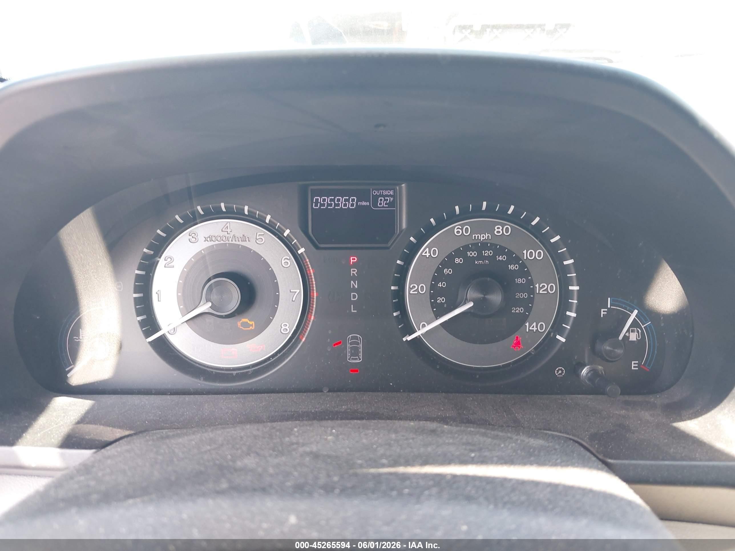 2013 Honda Odyssey Ex-l Gray vin: 5FNRL5H66DB036710