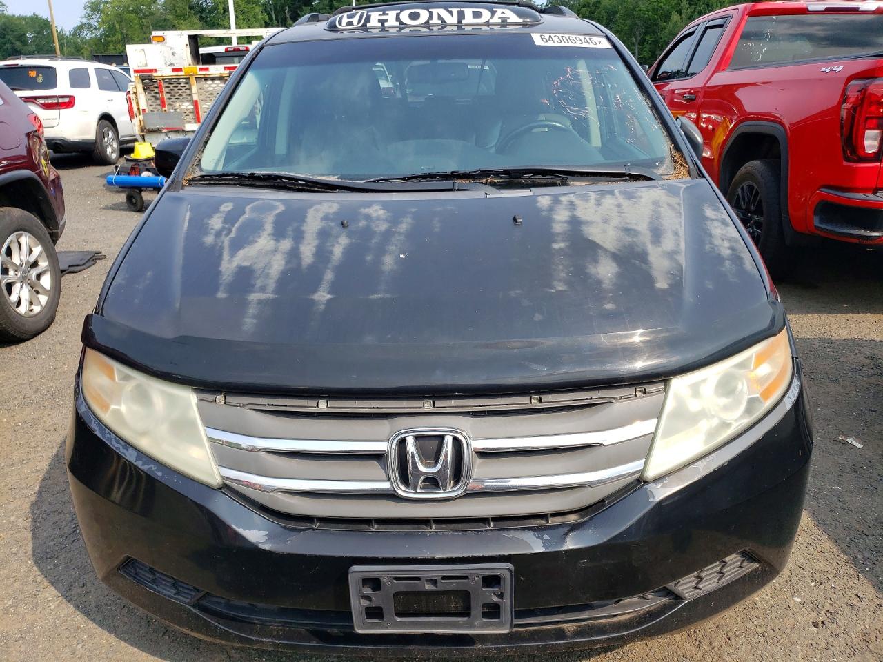 2013 Honda Odyssey Exl Черный vin: 5FNRL5H66DB043611