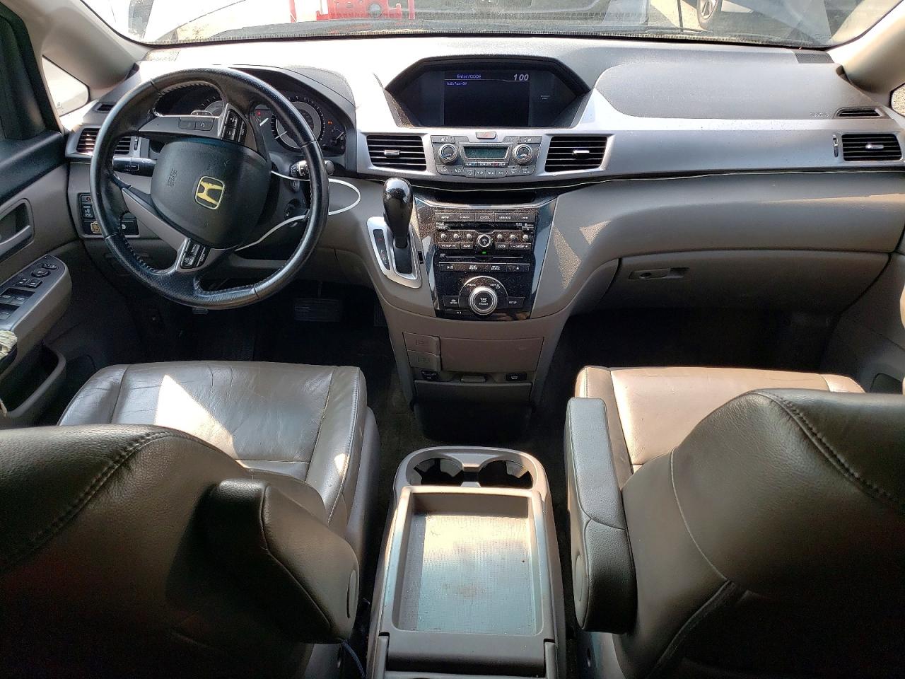 2013 Honda Odyssey Exl Черный vin: 5FNRL5H66DB043611