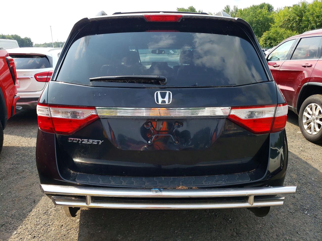 2013 Honda Odyssey Exl Черный vin: 5FNRL5H66DB043611