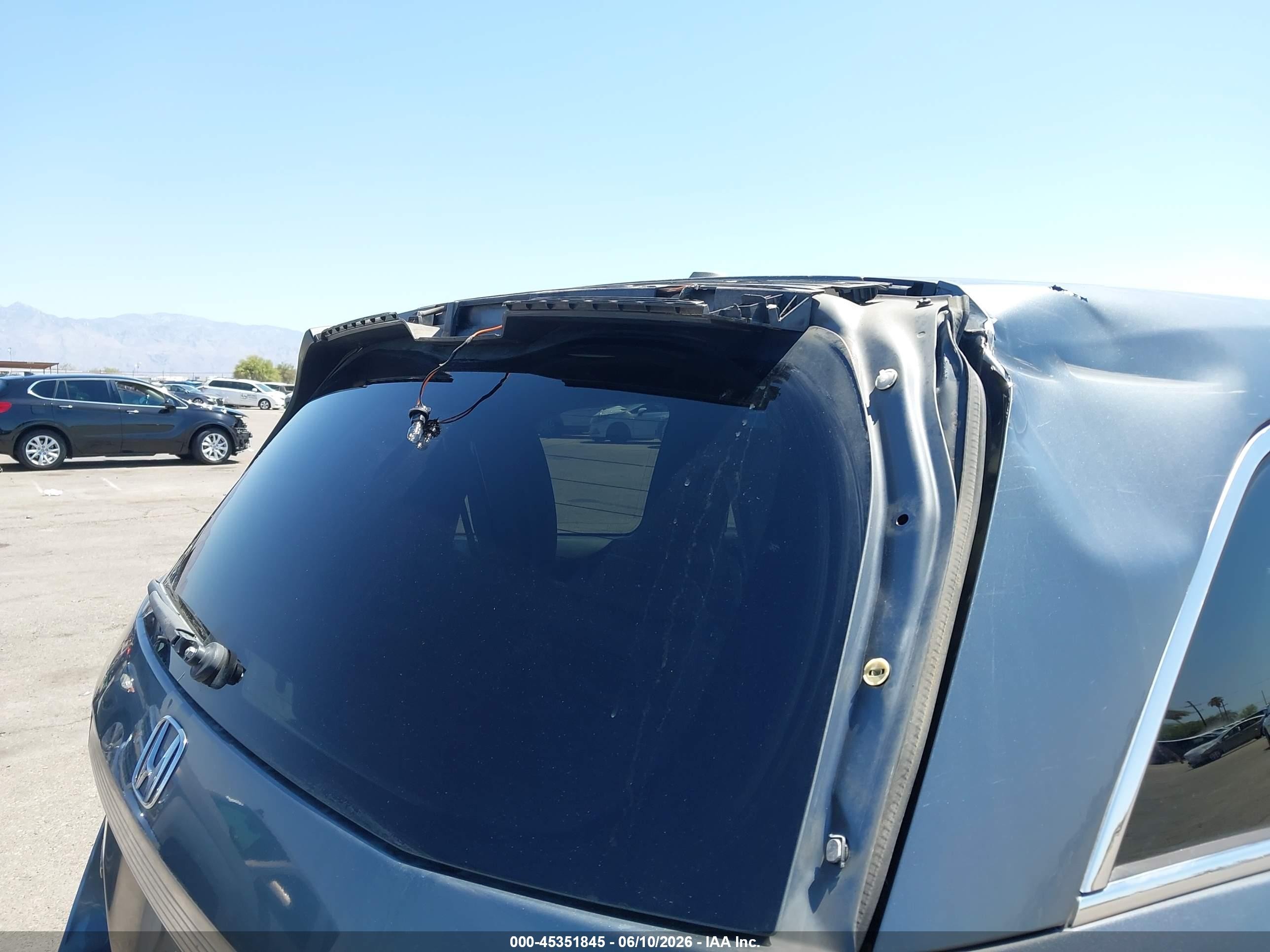 2013 Honda Odyssey Ex-l Gray vin: 5FNRL5H66DB057590