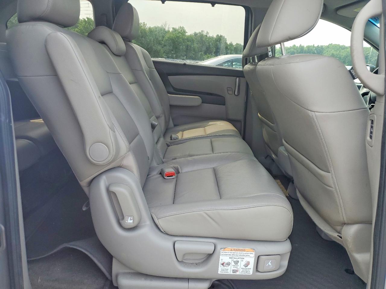 2013 Honda Odyssey Exl Silver vin: 5FNRL5H66DB080433