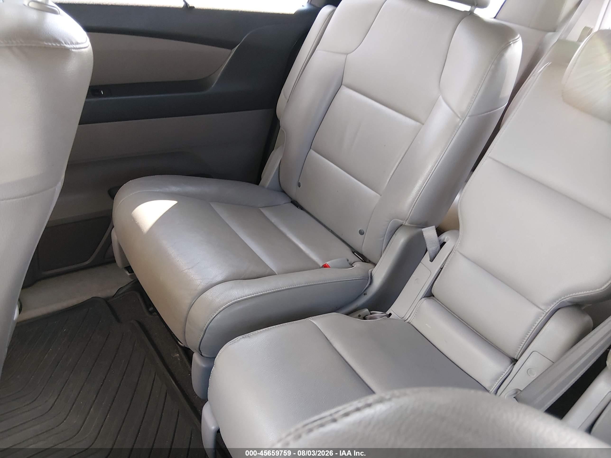 2013 Honda Odyssey Ex-l Черный vin: 5FNRL5H66DB088354