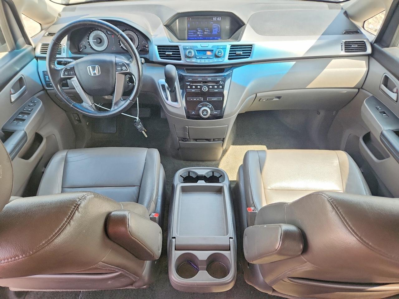 2013 Honda Odyssey Exl Gray vin: 5FNRL5H66DB091707