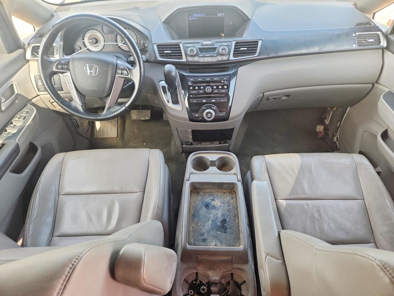2013 Honda Odyssey Exl Silver vin: 5FNRL5H66DB507822