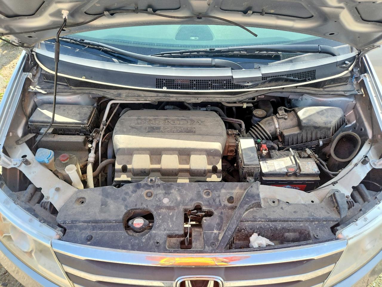 2013 Honda Odyssey Exl Silver vin: 5FNRL5H66DB507822