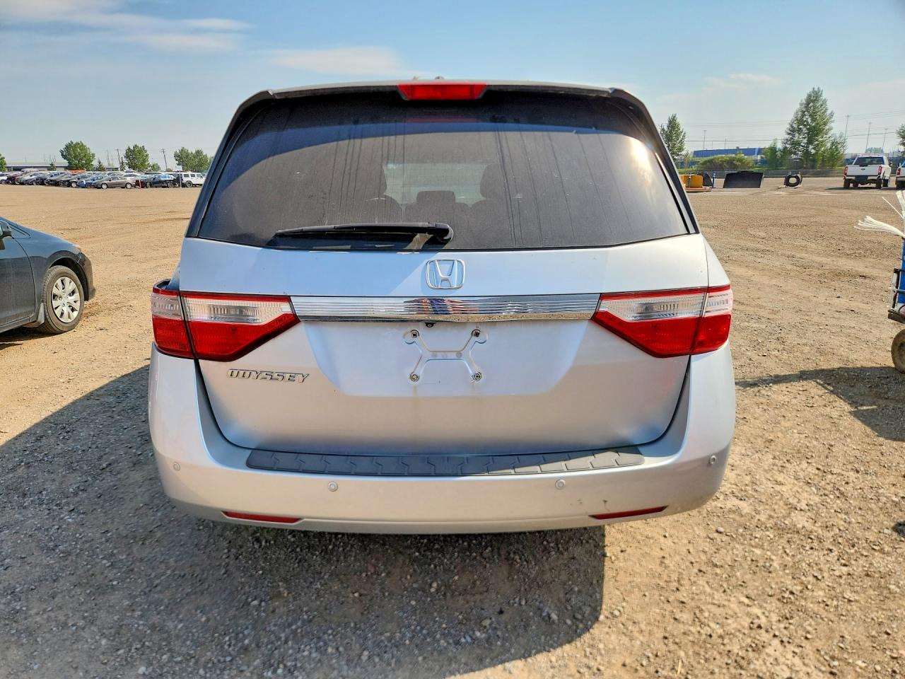 2013 Honda Odyssey Exl Silver vin: 5FNRL5H66DB507822
