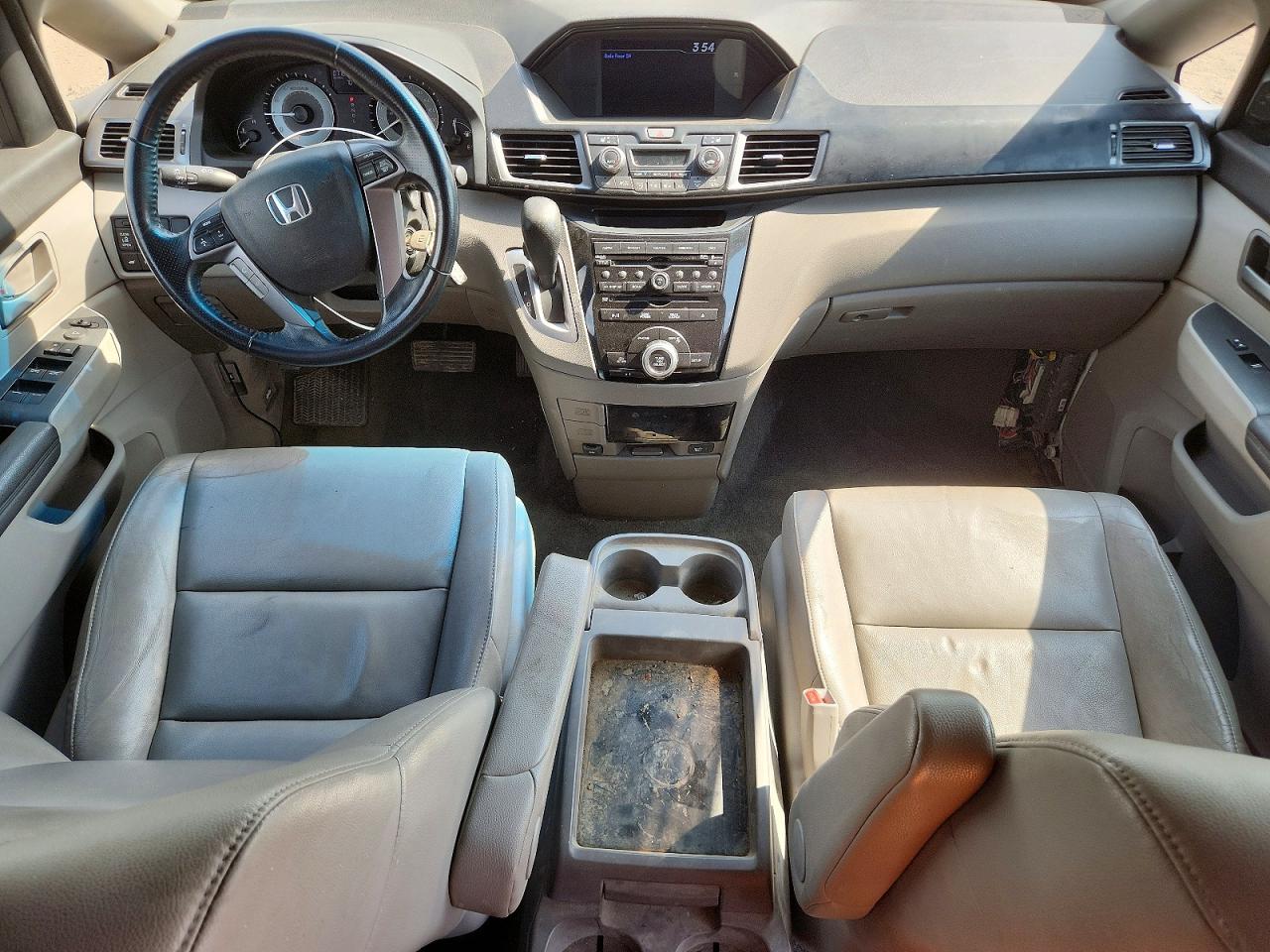 2013 Honda Odyssey Exl Silver vin: 5FNRL5H66DB507822