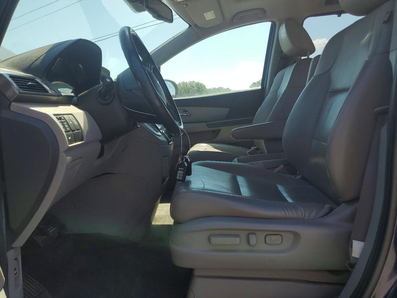 2014 Honda Odyssey Exl Blue vin: 5FNRL5H66EB013462