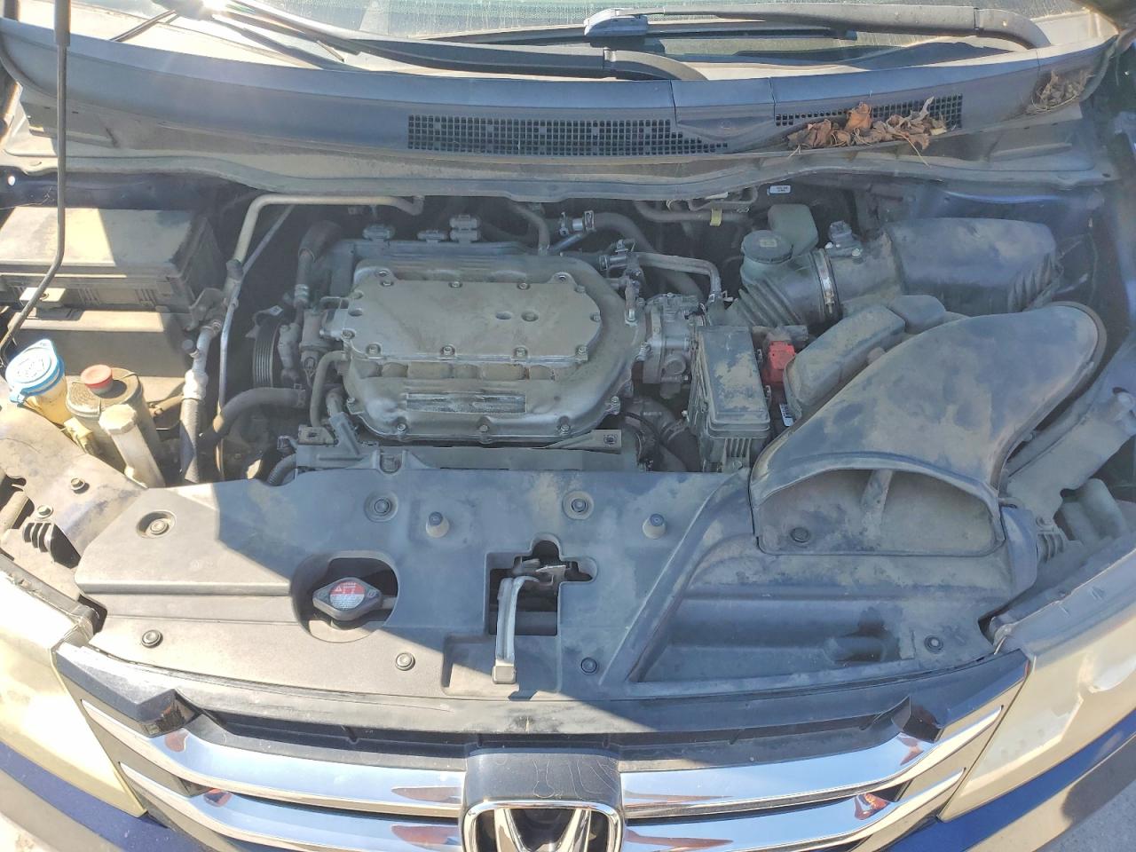 2014 Honda Odyssey Exl Blue vin: 5FNRL5H66EB013462