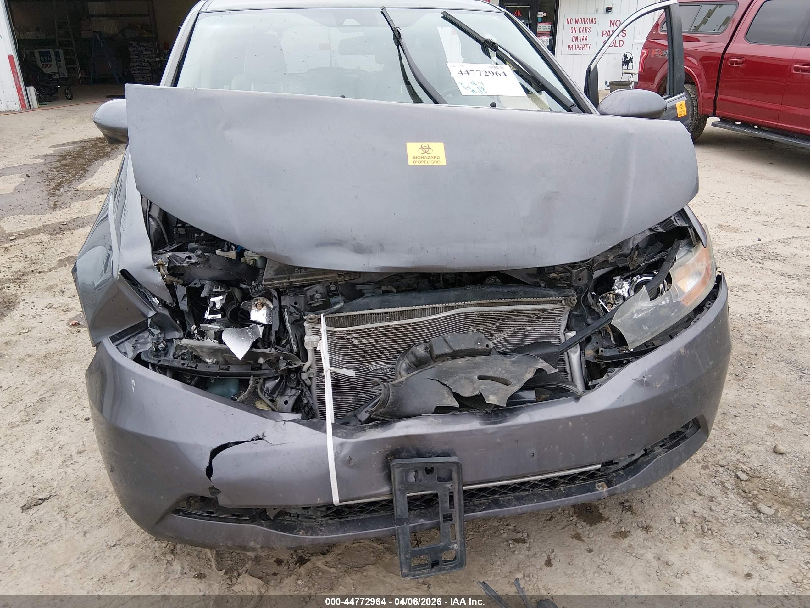 2014 Honda Odyssey Ex-l Gray vin: 5FNRL5H66EB018581