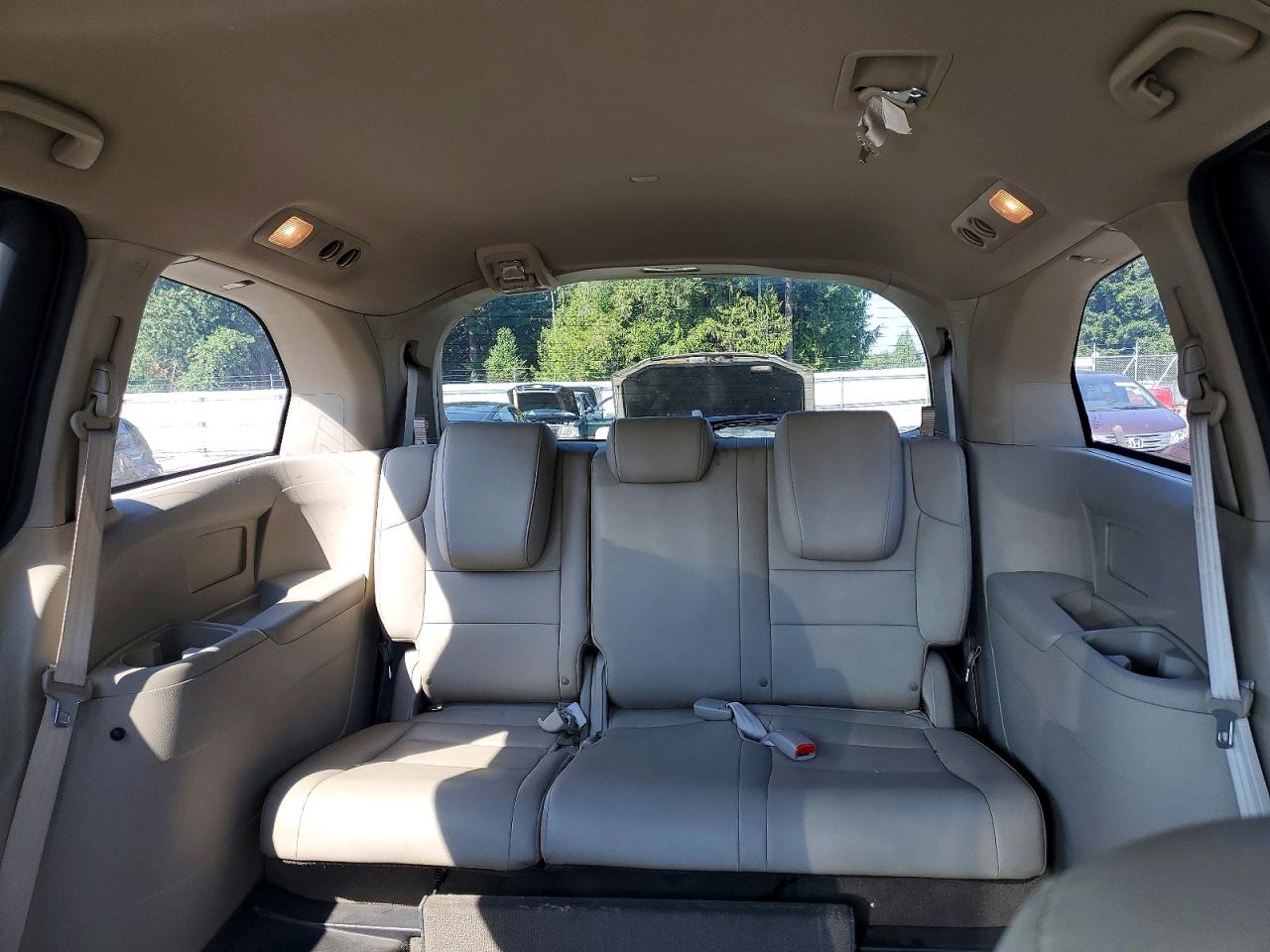 2014 Honda Odyssey Exl Maroon vin: 5FNRL5H66EB019018