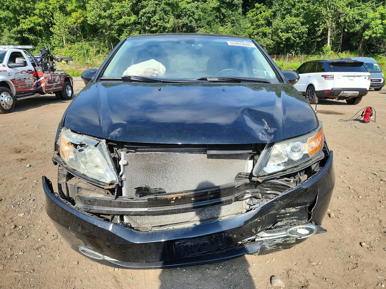 2014 Honda Odyssey Exl Черный vin: 5FNRL5H66EB022601