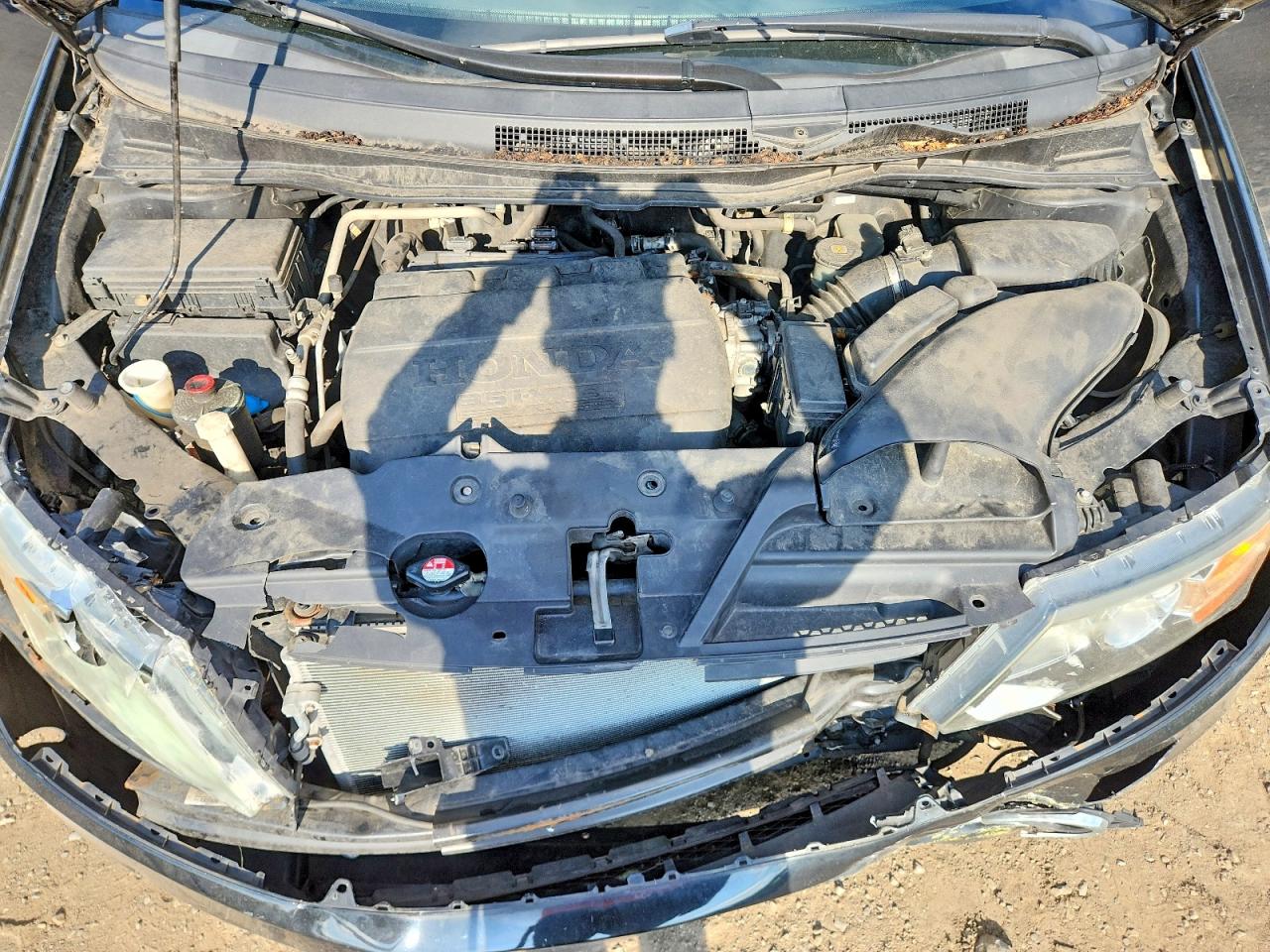 2014 Honda Odyssey Exl Черный vin: 5FNRL5H66EB022601