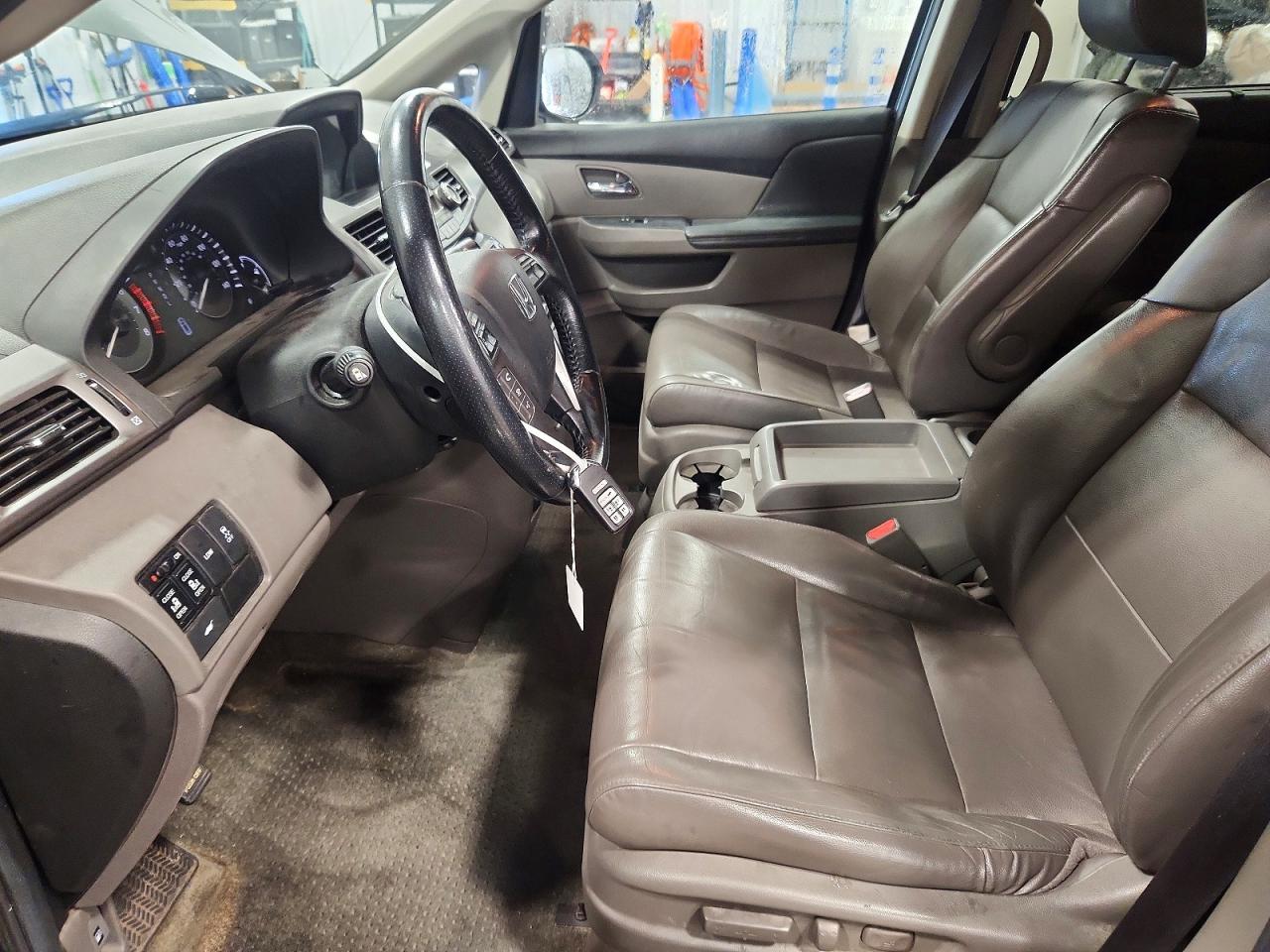 2014 Honda Odyssey Exl Gray vin: 5FNRL5H66EB023554