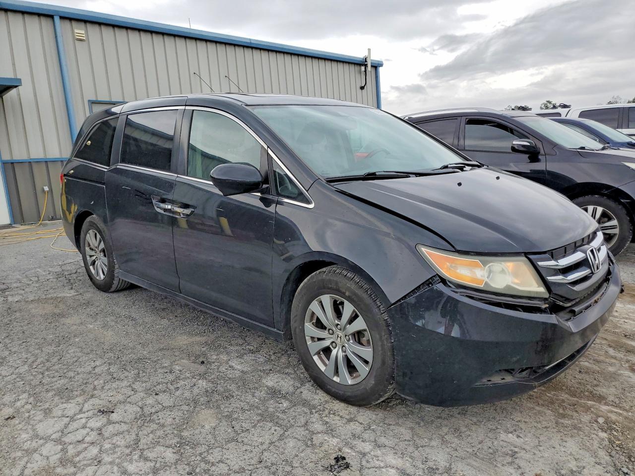 2014 Honda Odyssey Exl Угольный vin: 5FNRL5H66EB025160