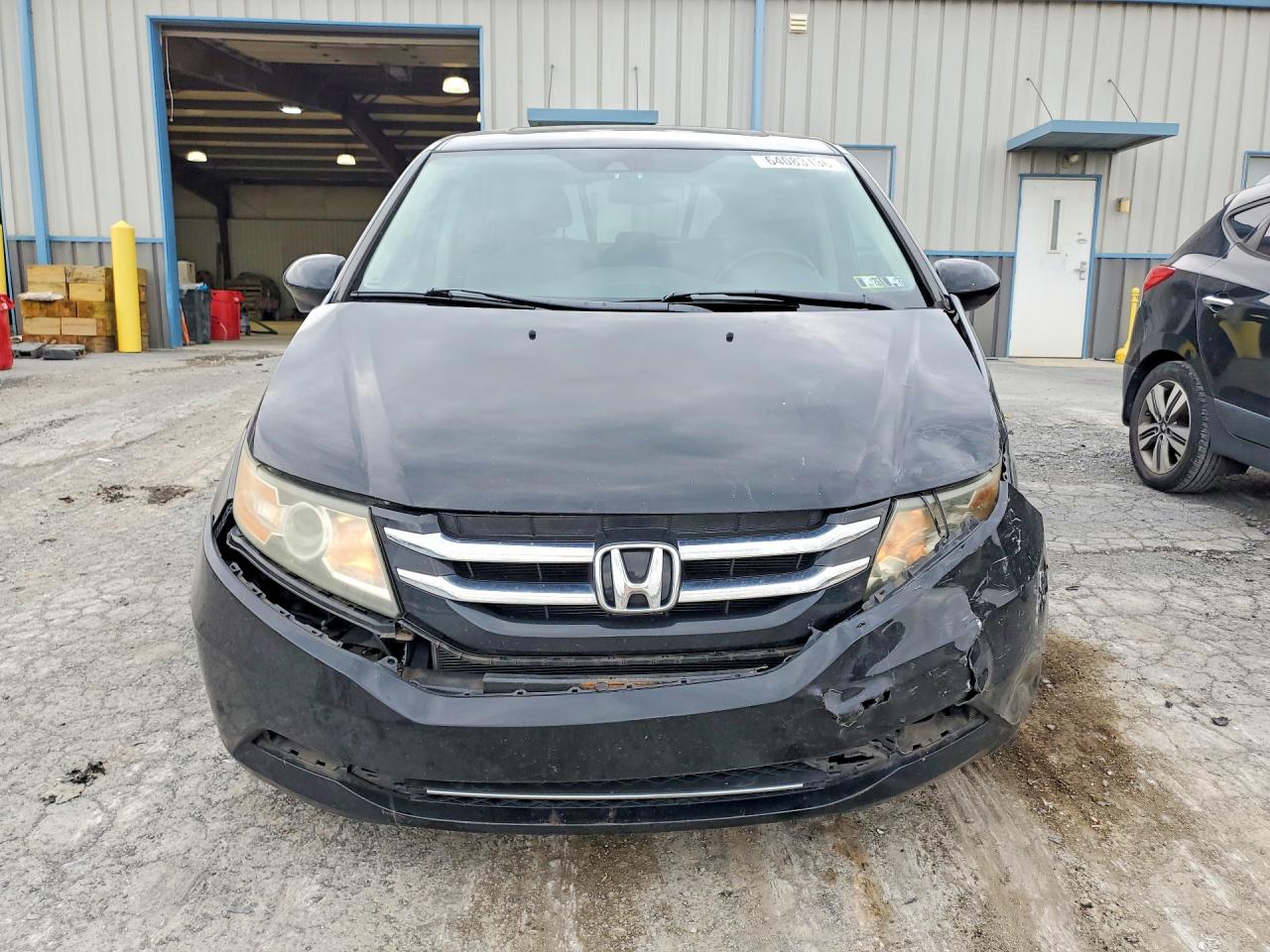 2014 Honda Odyssey Exl Угольный vin: 5FNRL5H66EB025160