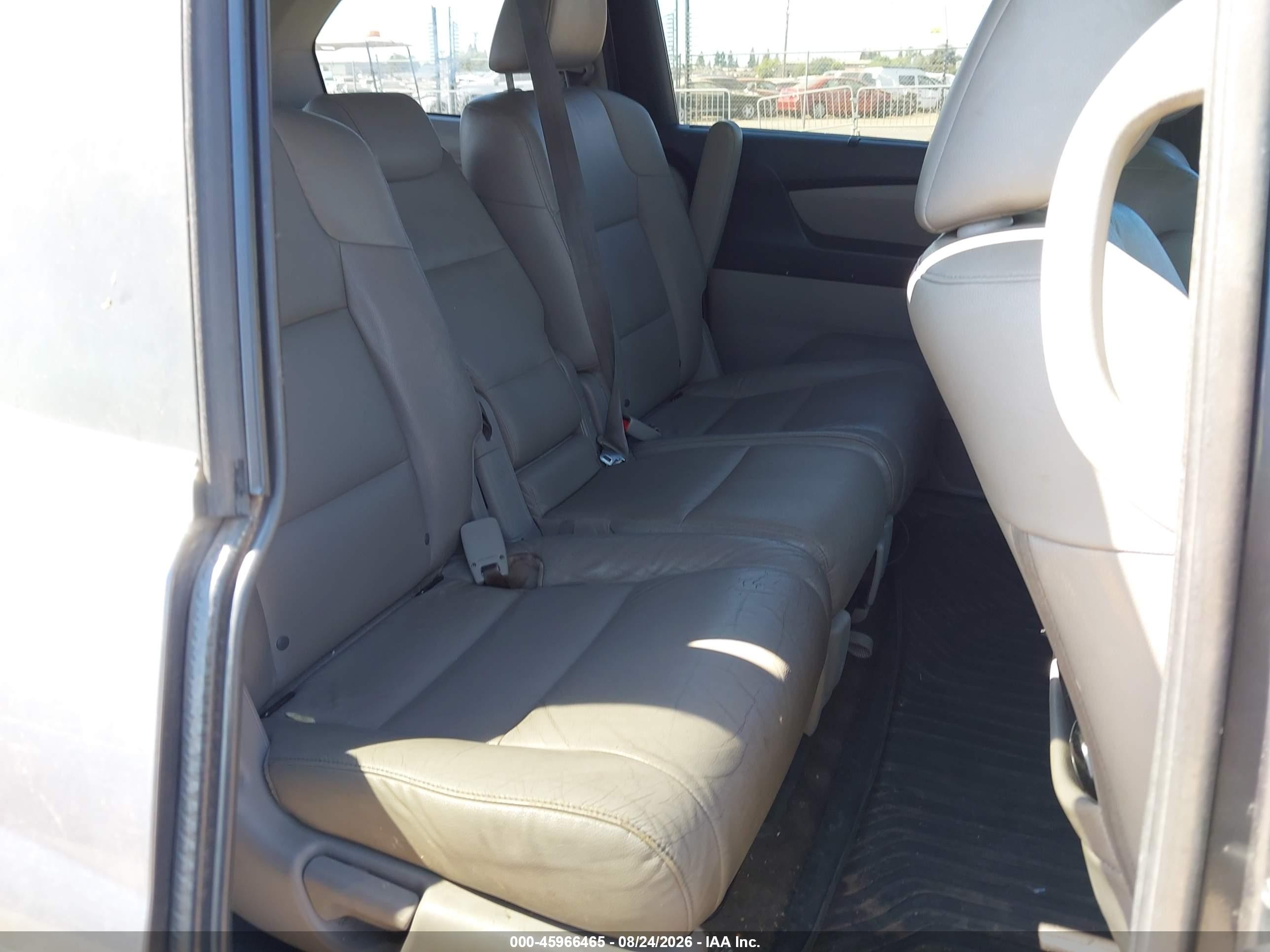 2014 Honda Odyssey Ex-l Gray vin: 5FNRL5H66EB025871