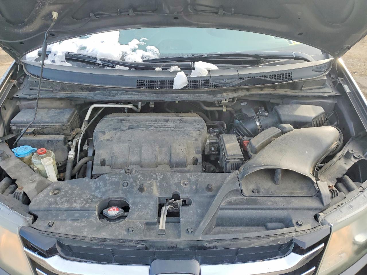 2014 Honda Odyssey Exl Gray vin: 5FNRL5H66EB028866