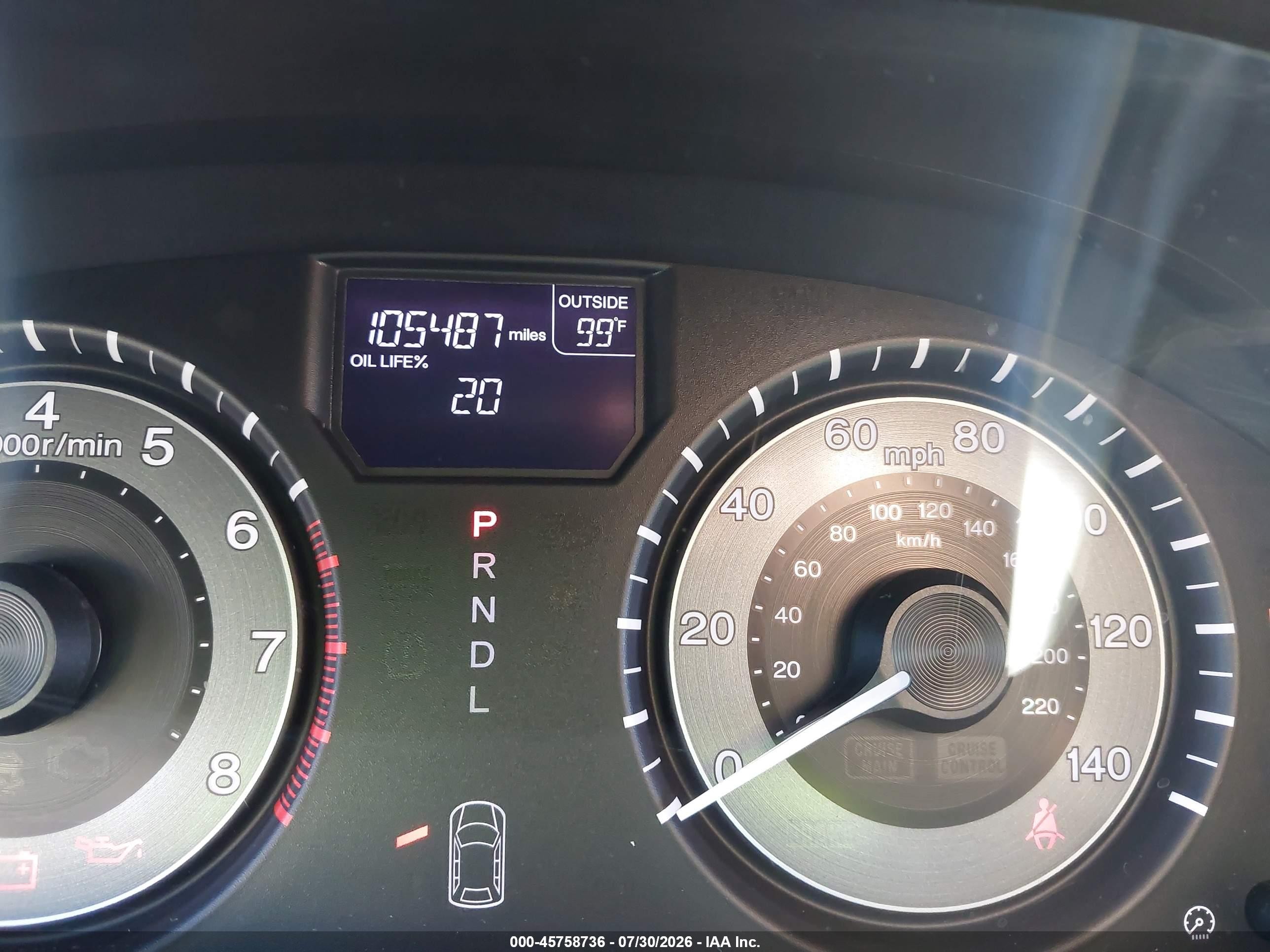 2014 Honda Odyssey Ex-l Gray vin: 5FNRL5H66EB032254
