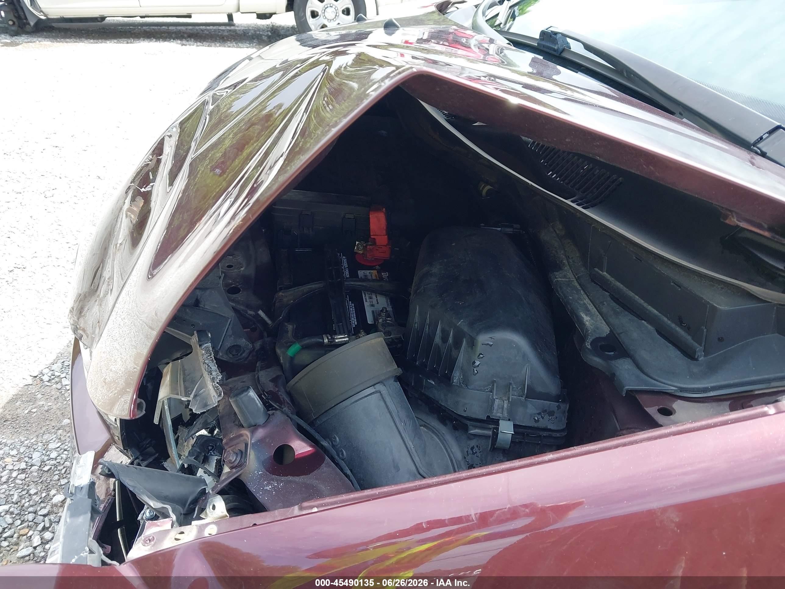 2014 Honda Odyssey Ex-l Темно-бордовый vin: 5FNRL5H66EB075797