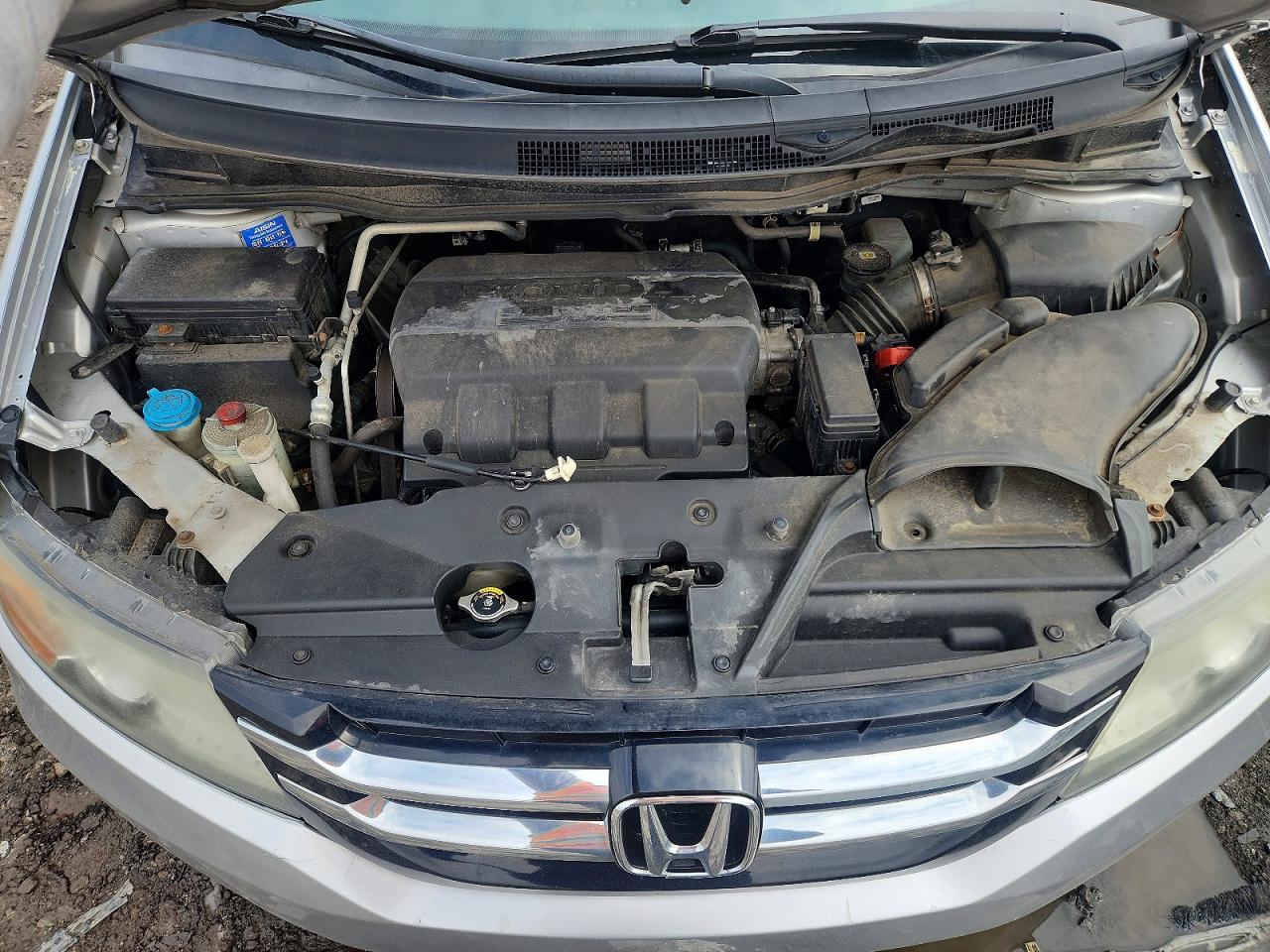 2014 Honda Odyssey Exl Gray vin: 5FNRL5H66EB089473