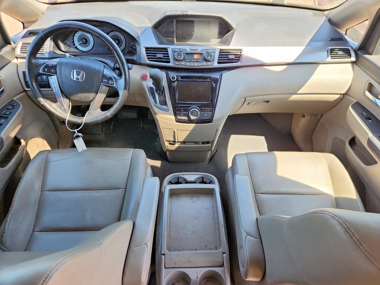 2014 Honda Odyssey Exl Бордовый vin: 5FNRL5H66EB092518