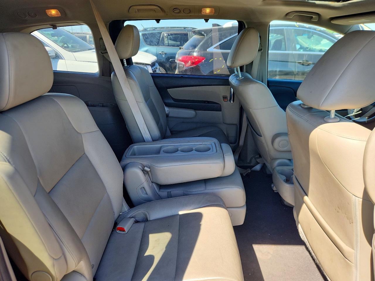 2014 Honda Odyssey Exl Бордовый vin: 5FNRL5H66EB092518