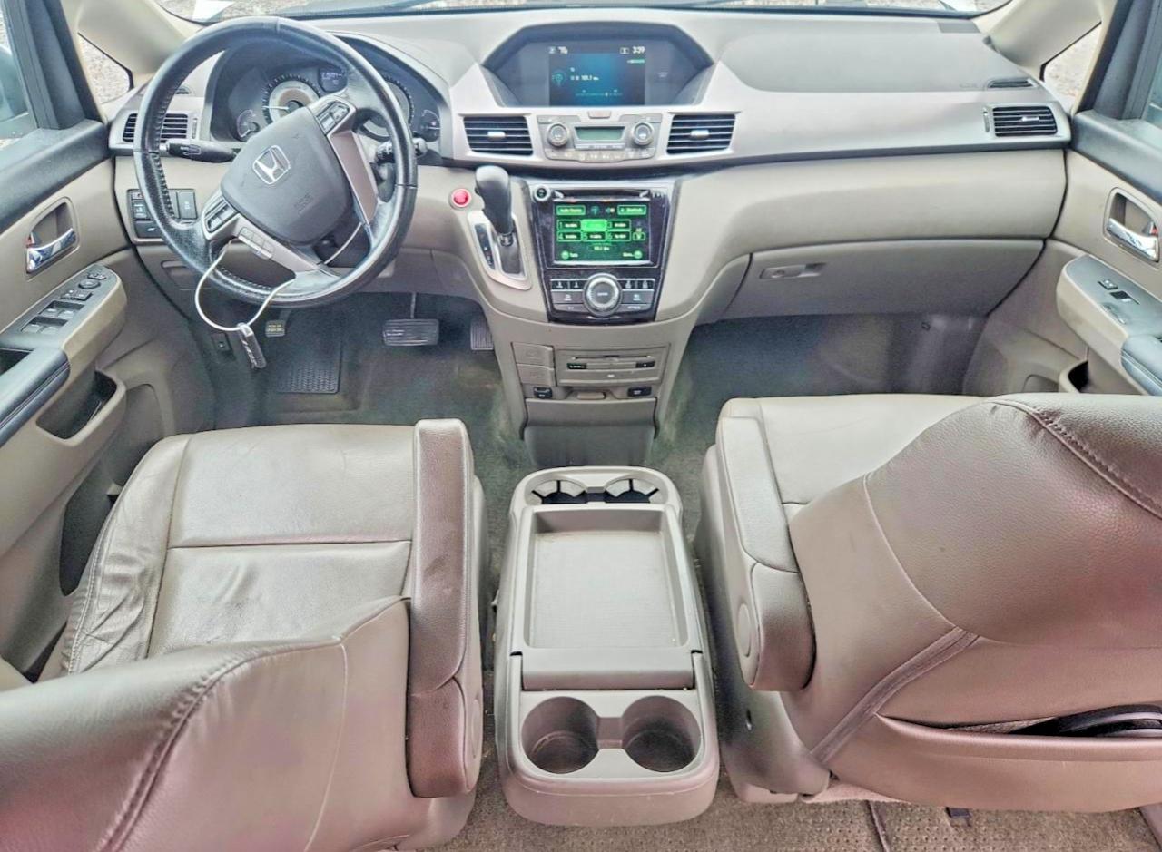 2014 Honda Odyssey Exl Silver vin: 5FNRL5H66EB096228