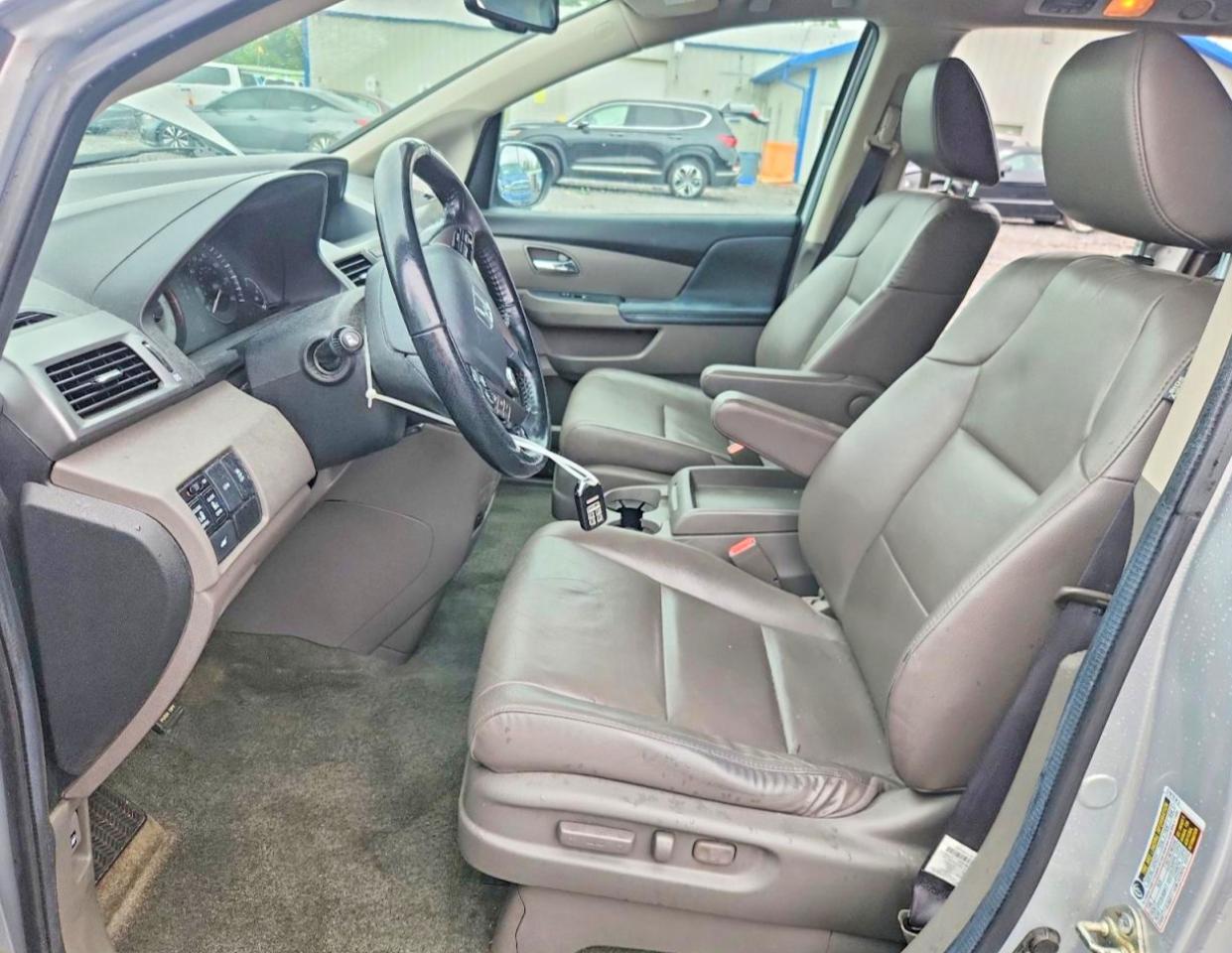 2014 Honda Odyssey Exl Silver vin: 5FNRL5H66EB096228