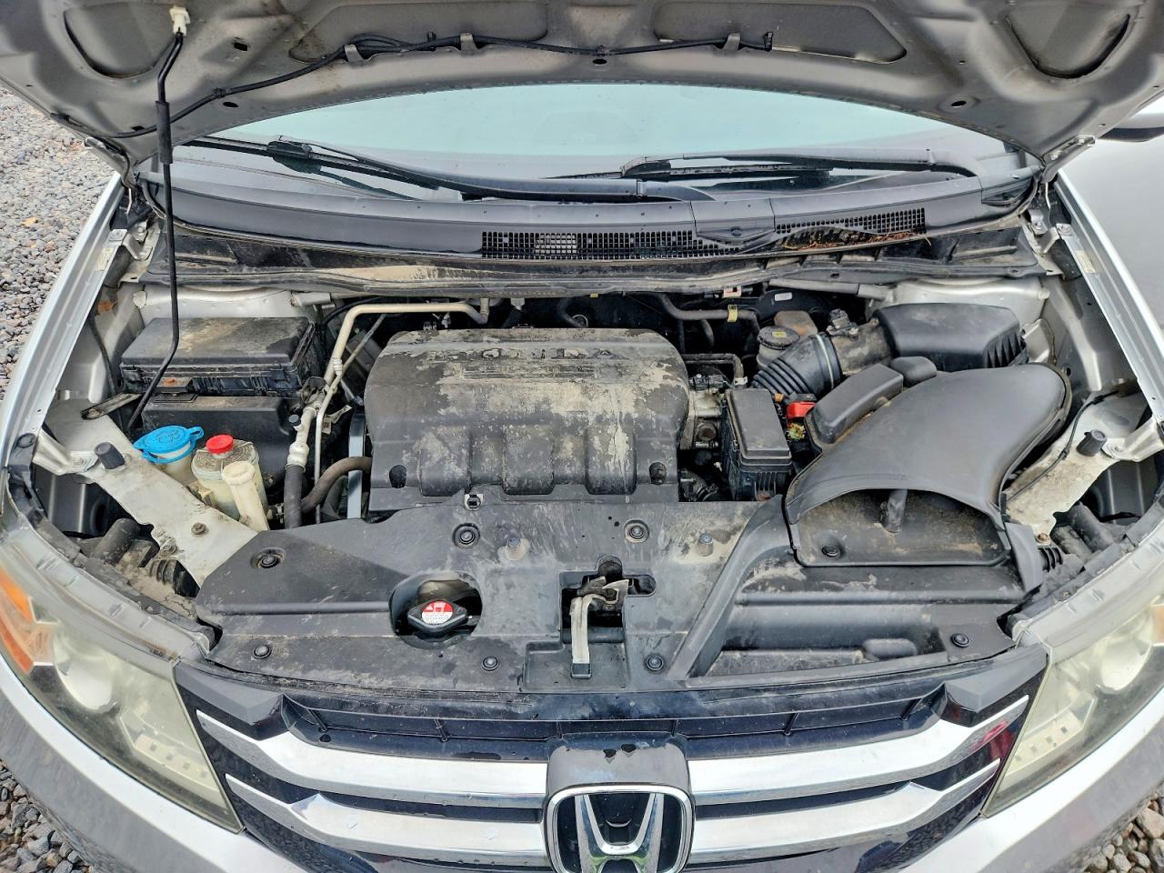 2014 Honda Odyssey Exl Silver vin: 5FNRL5H66EB096228