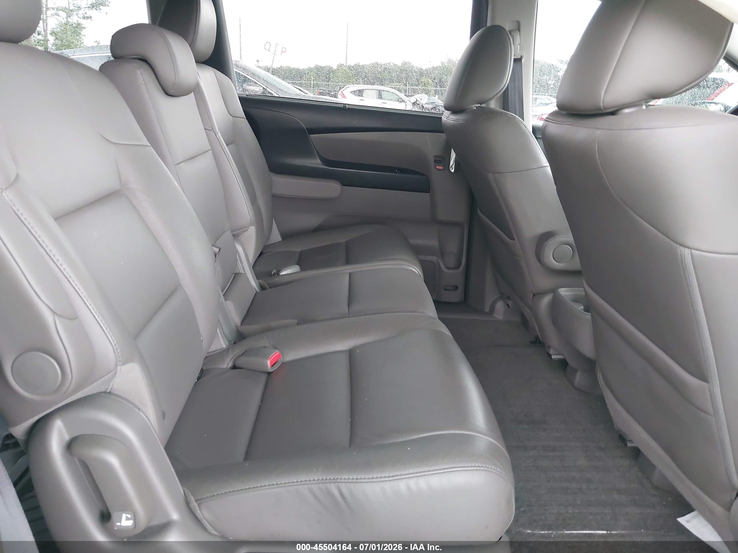 2014 Honda Odyssey Ex-l Gray vin: 5FNRL5H66EB112492