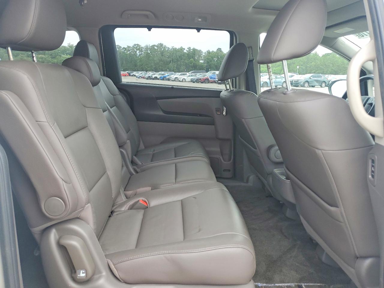 2014 Honda Odyssey Exl White vin: 5FNRL5H66EB130832