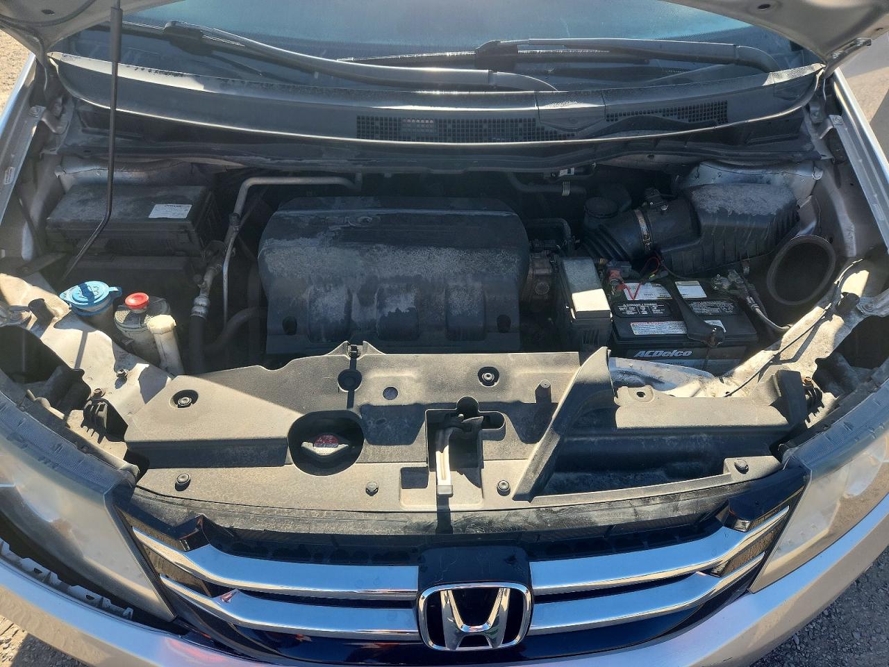 2014 Honda Odyssey Exl Silver vin: 5FNRL5H66EB506512