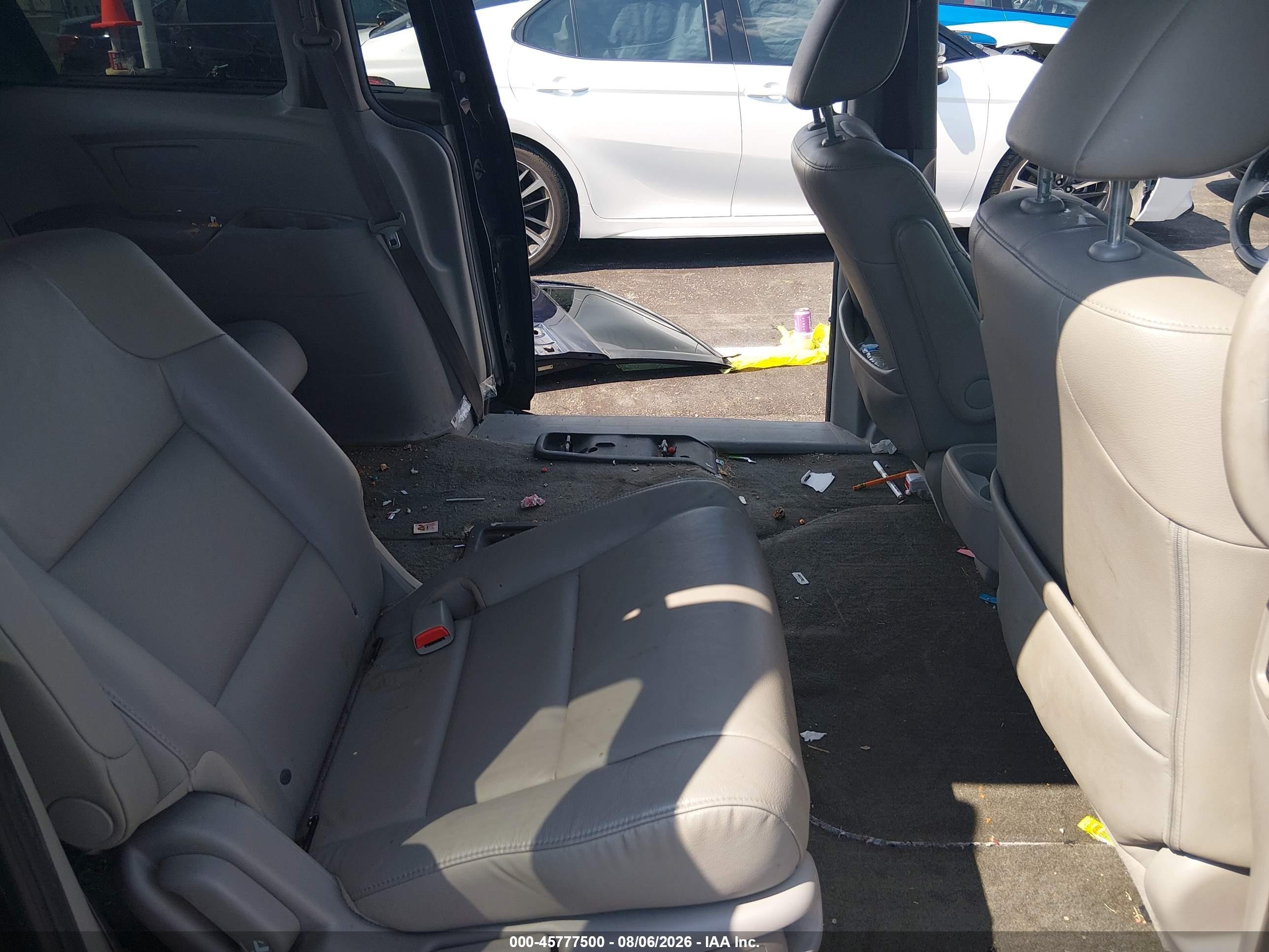 2015 Honda Odyssey Ex-l Blue vin: 5FNRL5H66FB001720