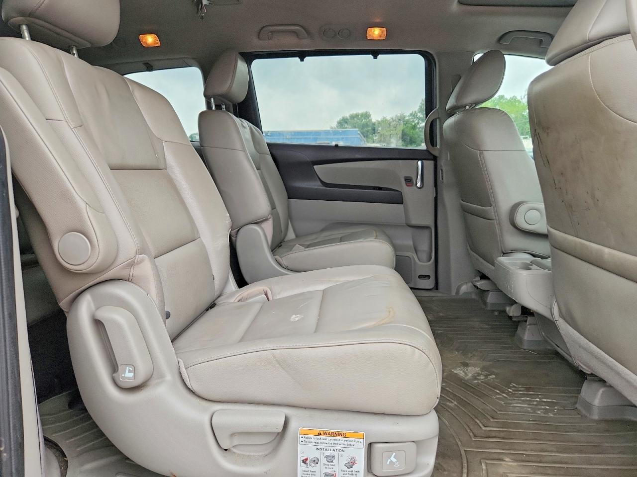 2015 Honda Odyssey Exl Gray vin: 5FNRL5H66FB008067