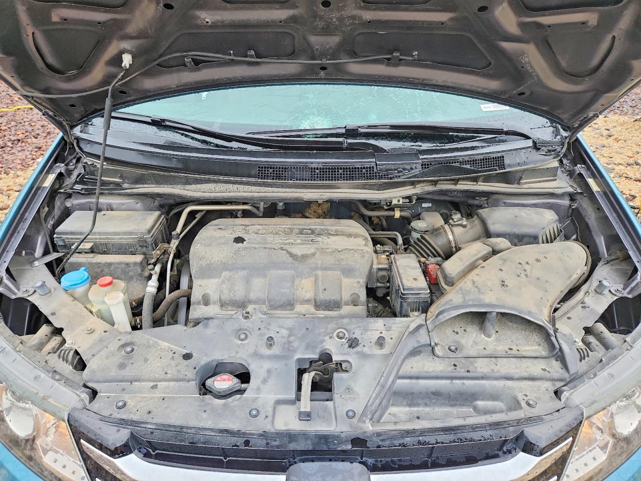 2015 Honda Odyssey Exl Blue vin: 5FNRL5H66FB041313