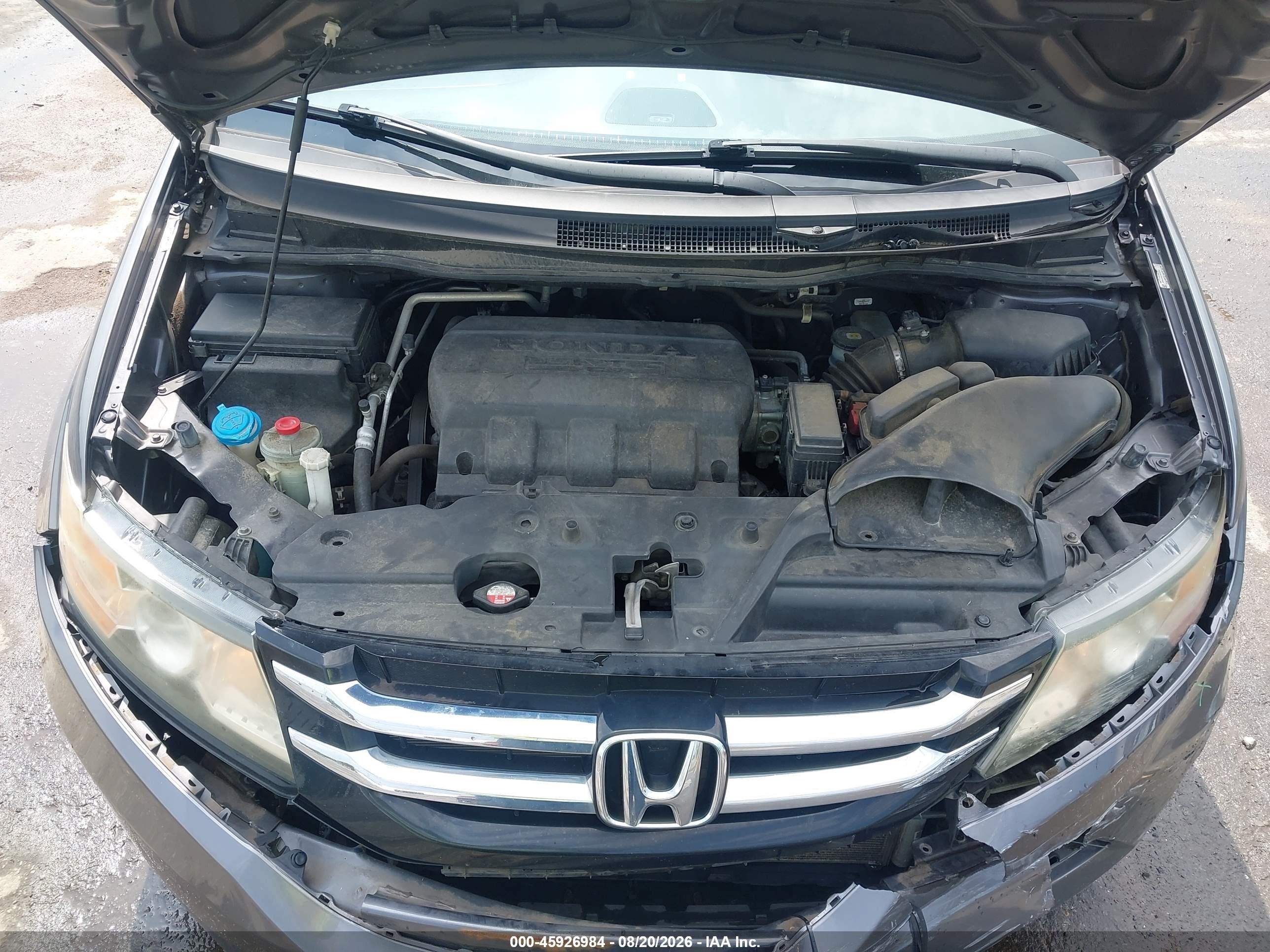 2015 Honda Odyssey Ex-l Серебряный vin: 5FNRL5H66FB048830