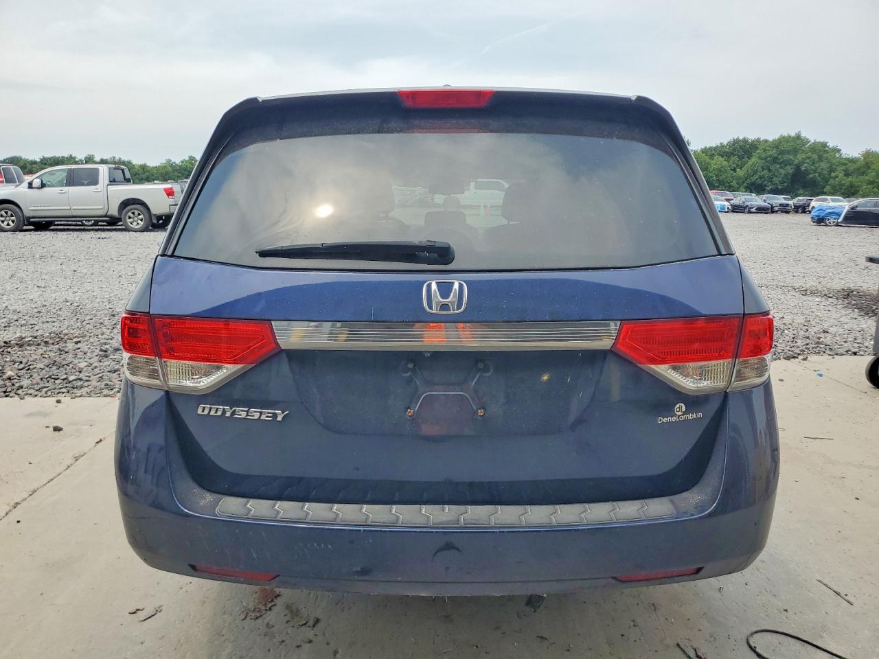 2015 Honda Odyssey Exl Blue vin: 5FNRL5H66FB059150