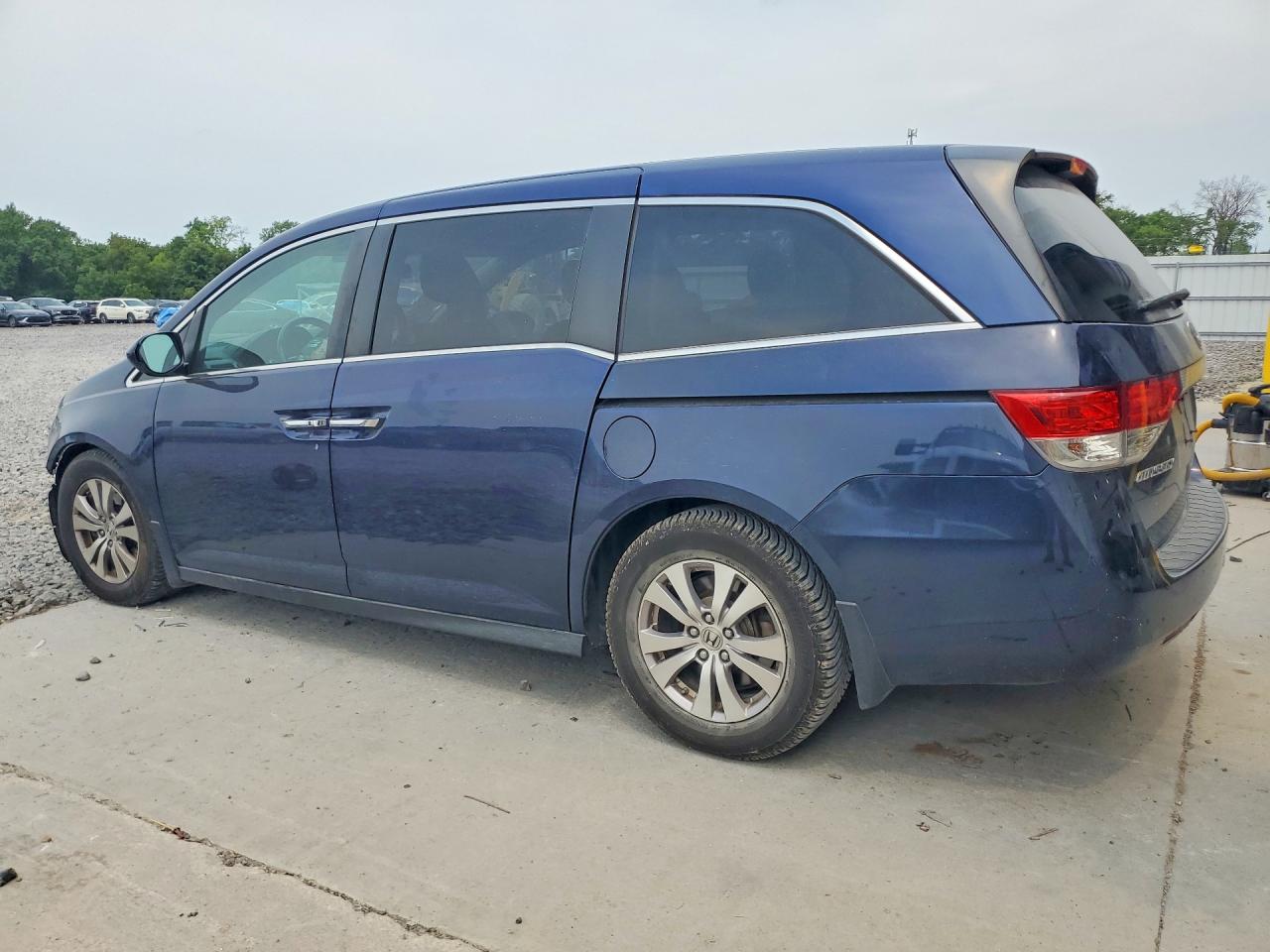 2015 Honda Odyssey Exl Blue vin: 5FNRL5H66FB059150