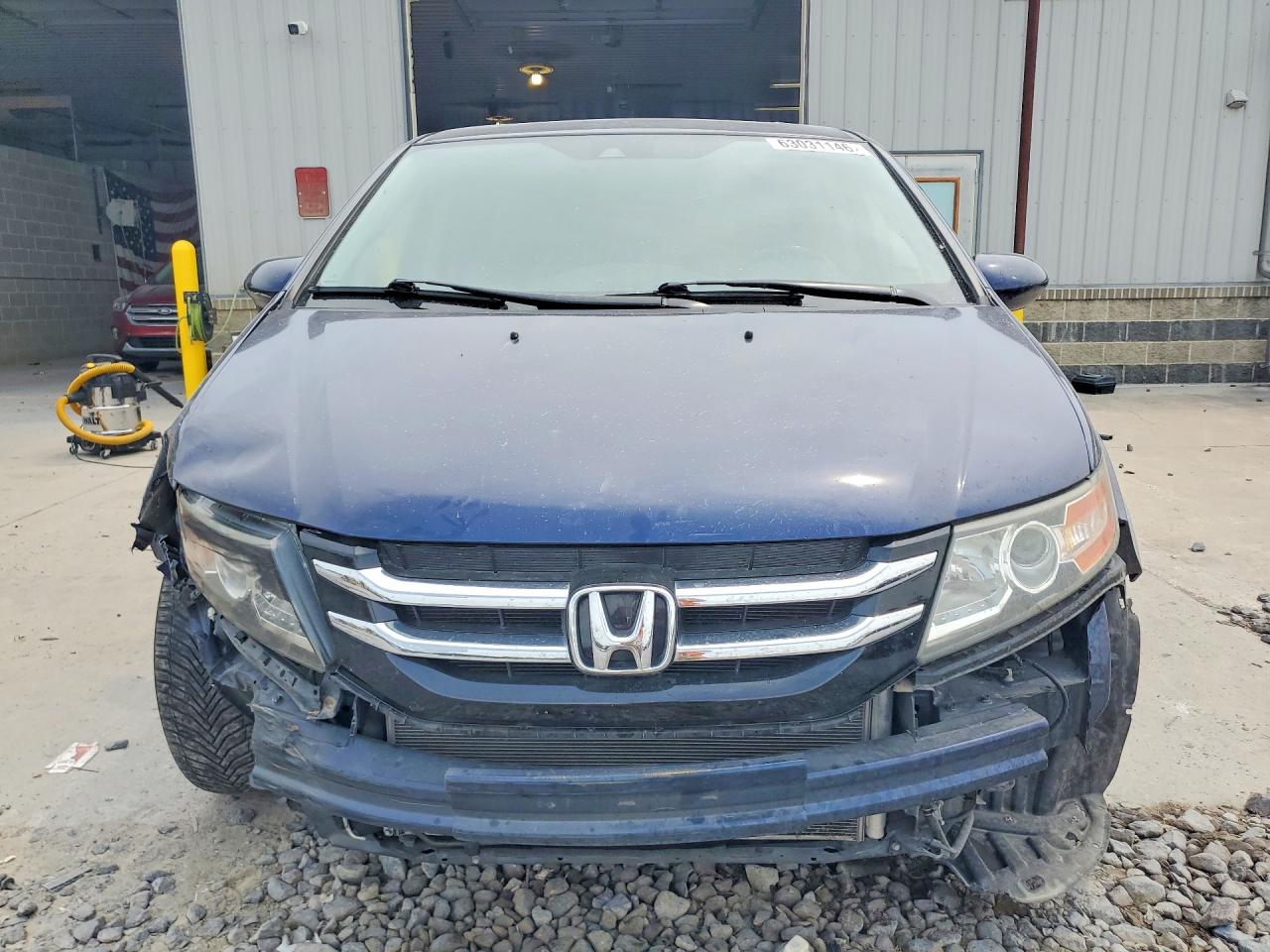 2015 Honda Odyssey Exl Blue vin: 5FNRL5H66FB059150