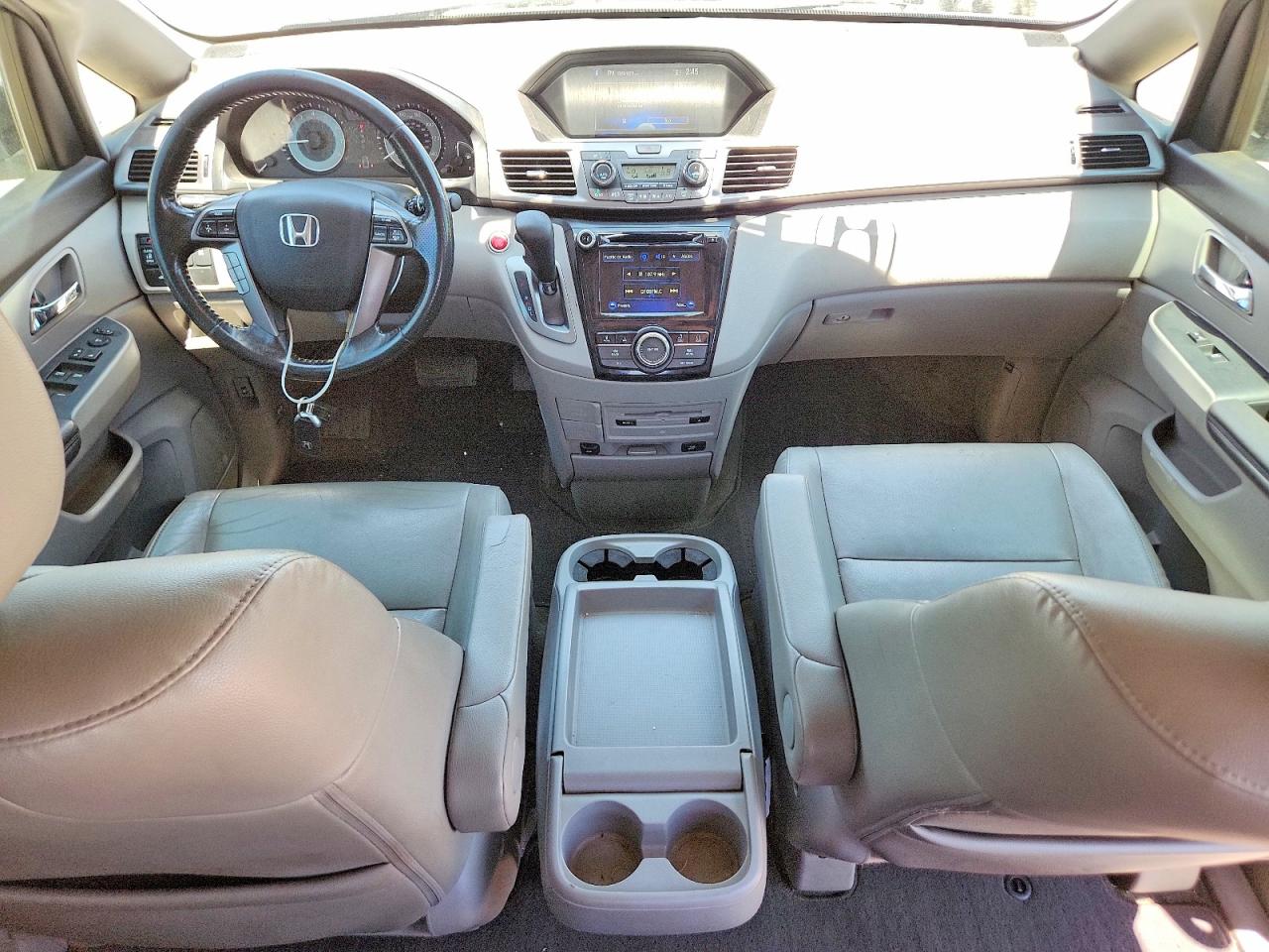 2015 Honda Odyssey Exl Silver vin: 5FNRL5H66FB063411