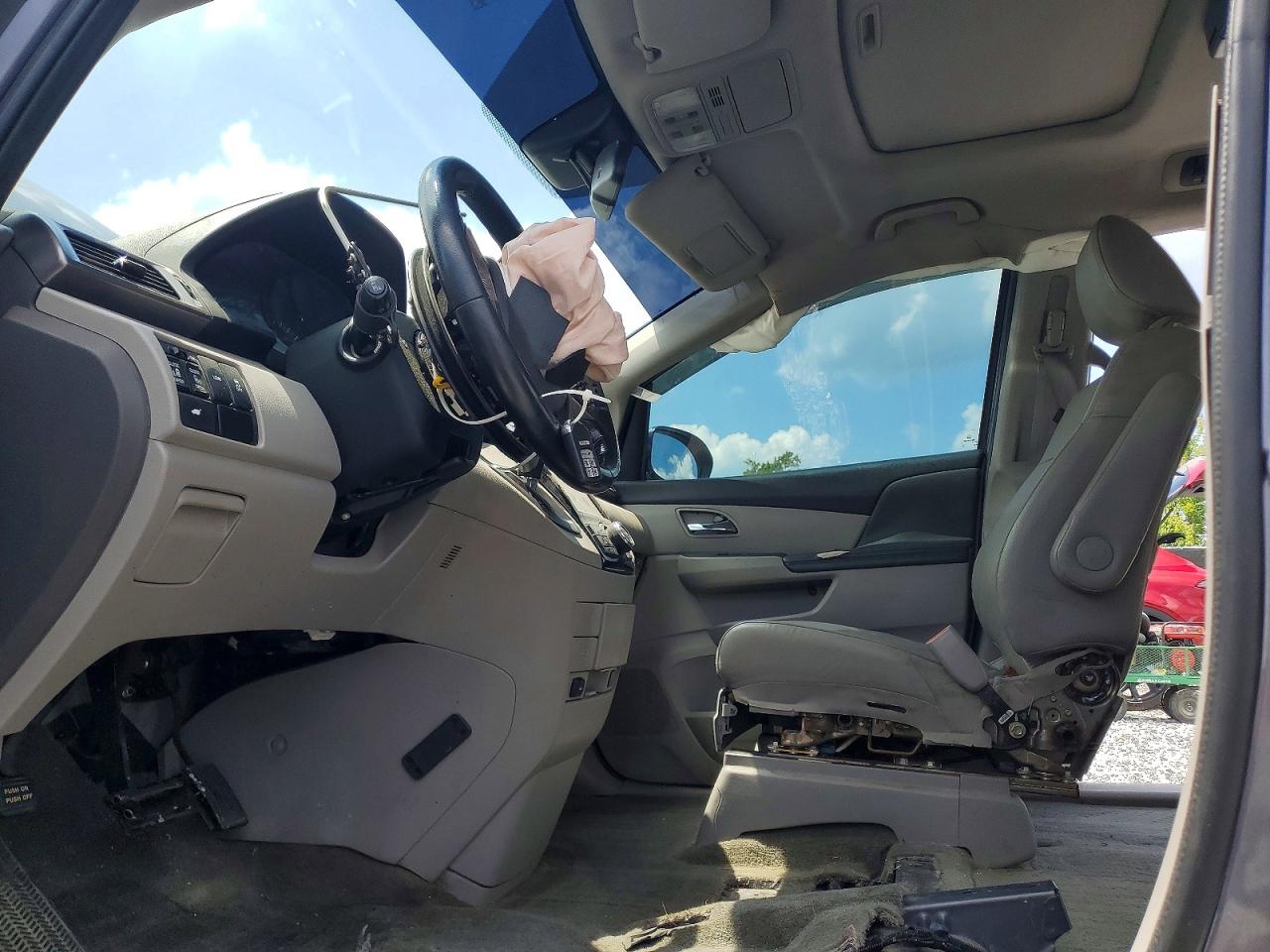2015 Honda Odyssey Exl Серый vin: 5FNRL5H66FB067541