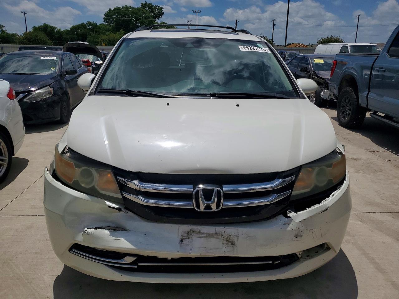 2015 Honda Odyssey Exl Silver vin: 5FNRL5H66FB084680